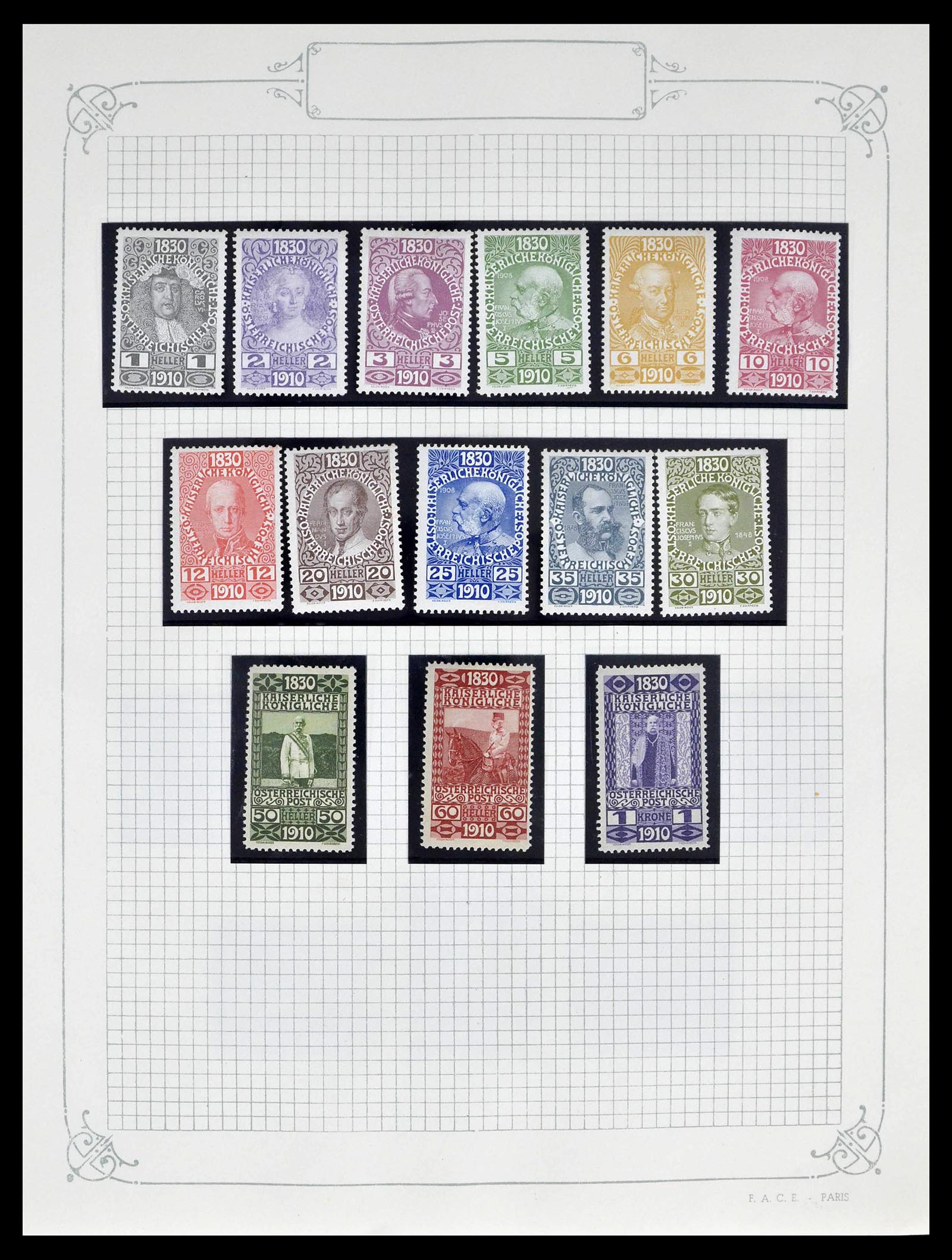 39276 0011 - Stamp collection 39276 Austria and territories 1850-1979.