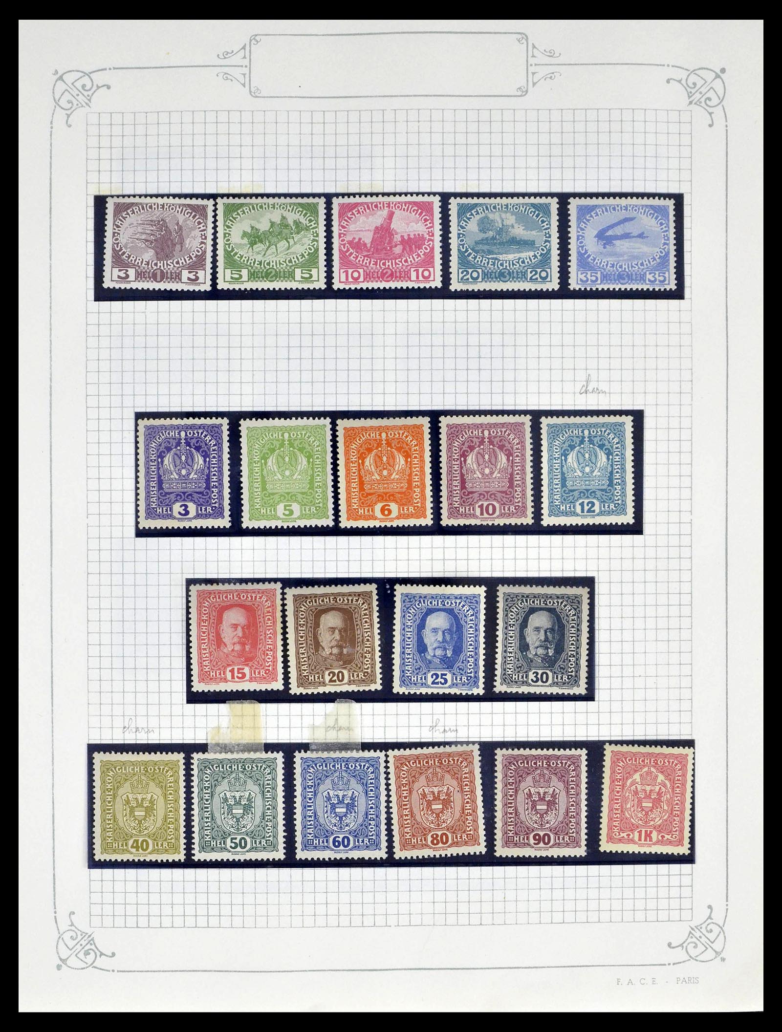 39276 0014 - Stamp collection 39276 Austria and territories 1850-1979.