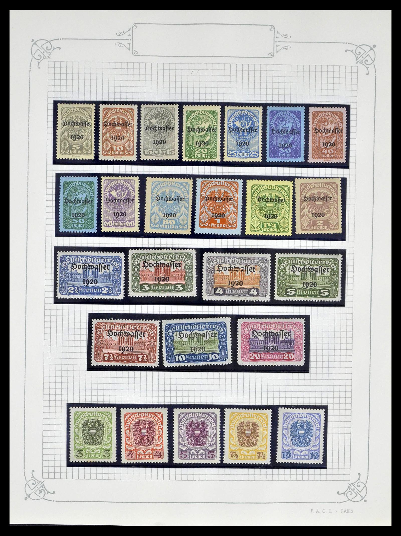 39276 0019 - Stamp collection 39276 Austria and territories 1850-1979.