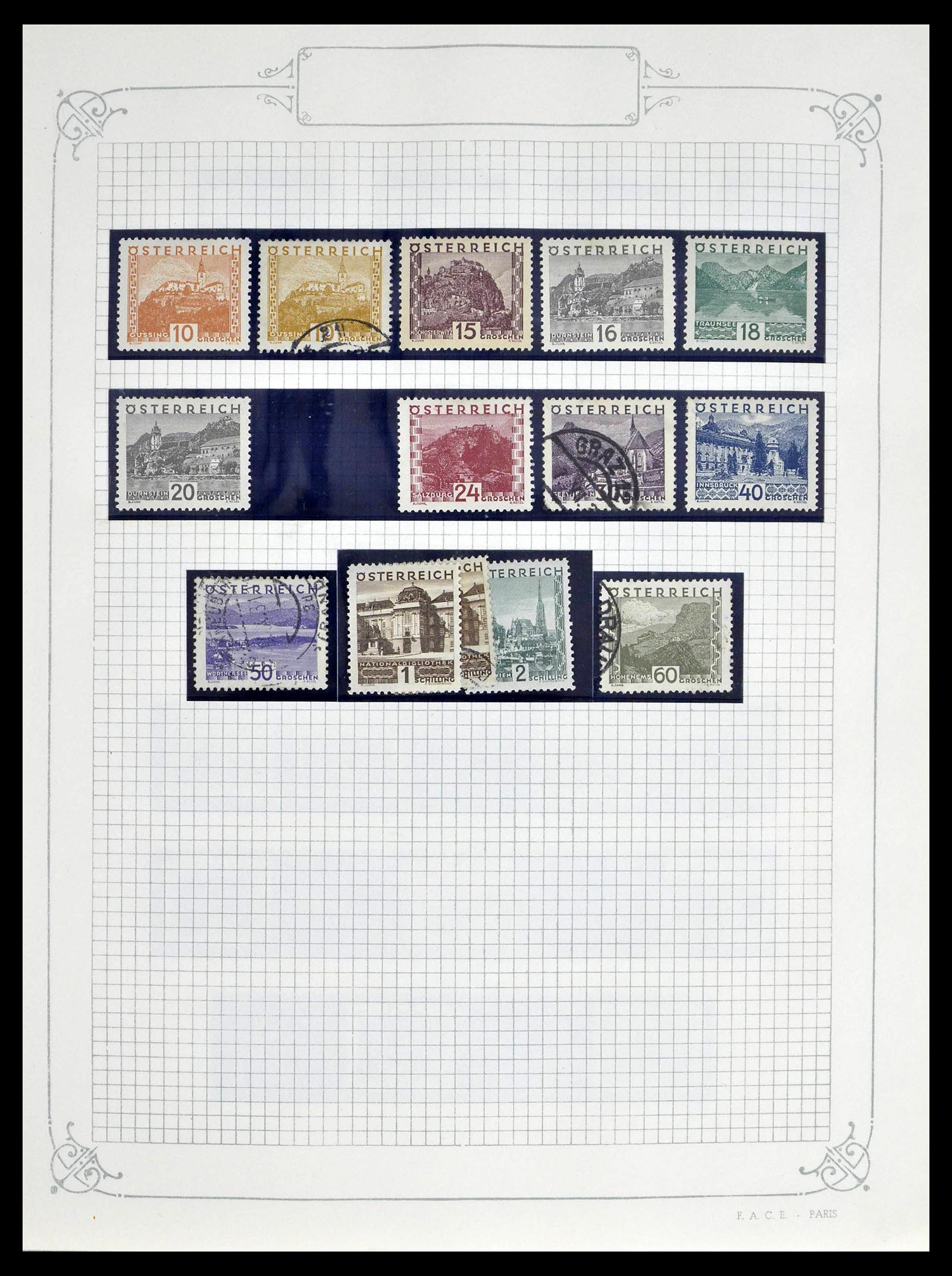 39276 0025 - Stamp collection 39276 Austria and territories 1850-1979.