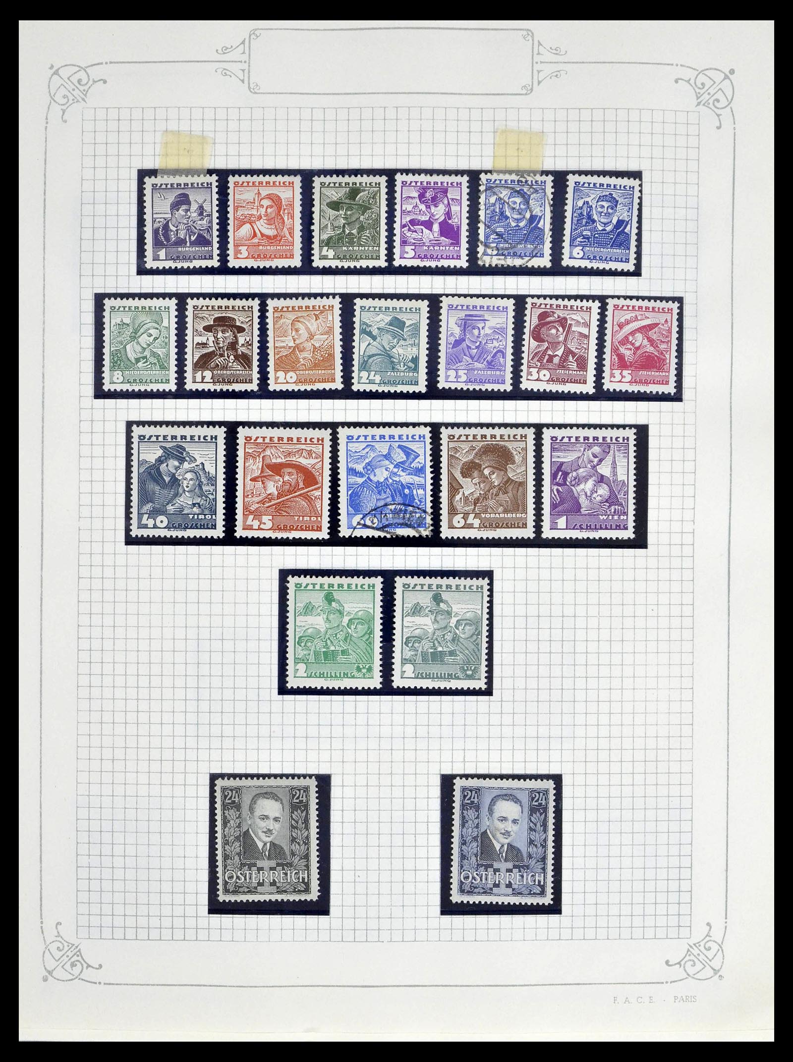 39276 0029 - Stamp collection 39276 Austria and territories 1850-1979.