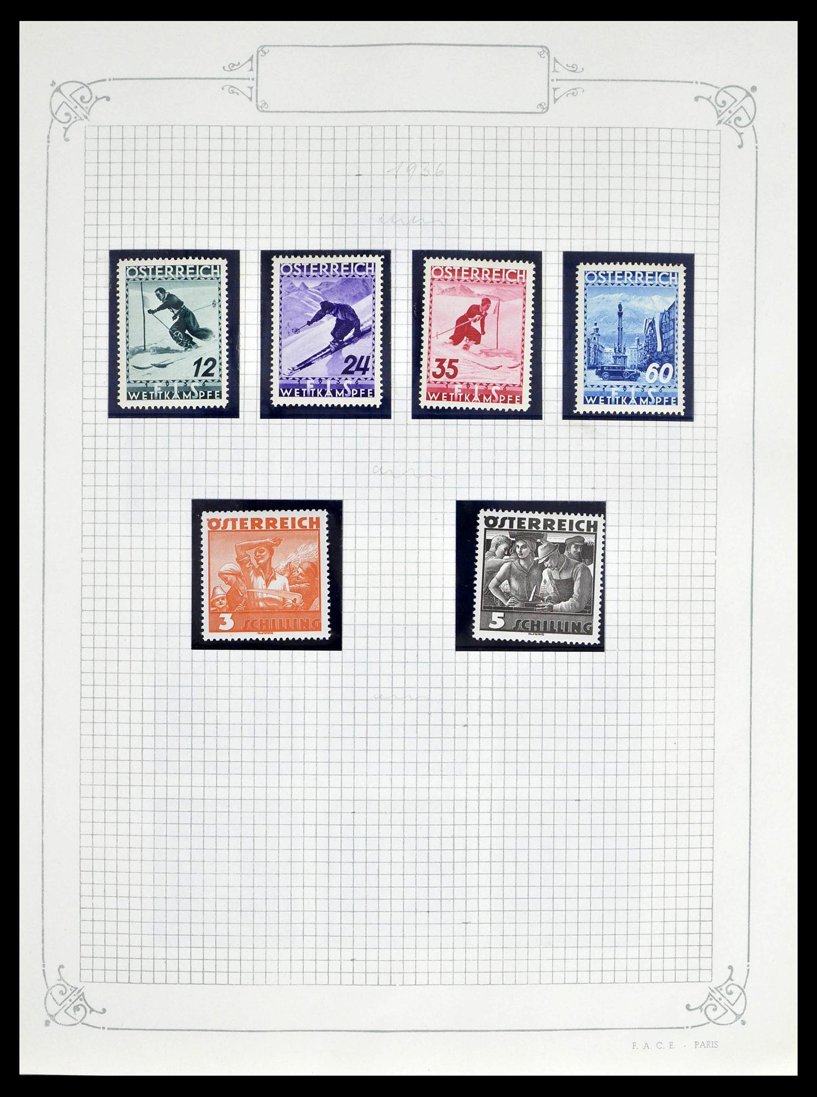 39276 0031 - Stamp collection 39276 Austria and territories 1850-1979.