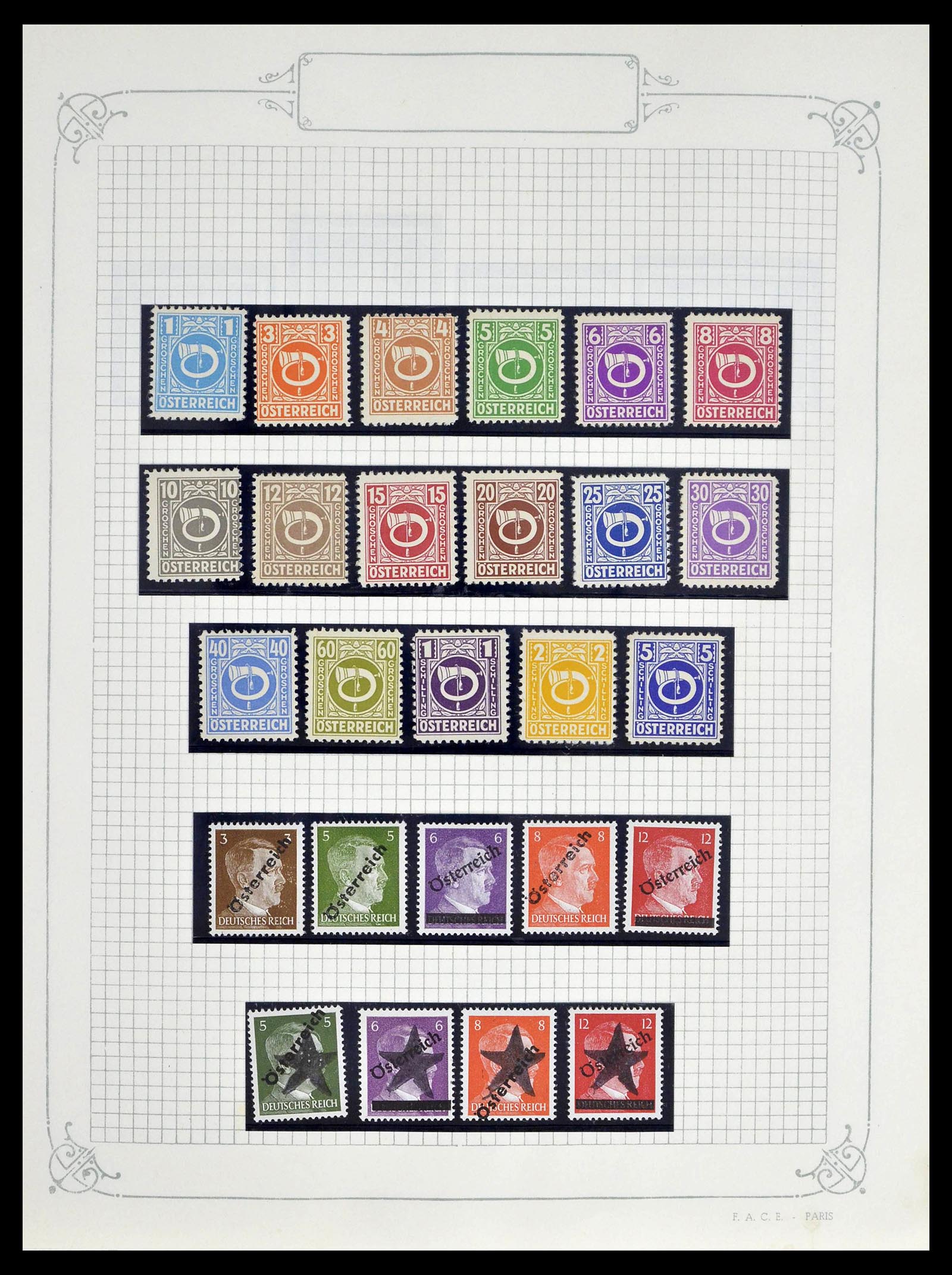 39276 0035 - Postzegelverzameling 39276 Oostenrijk en gebieden 1850-1979.