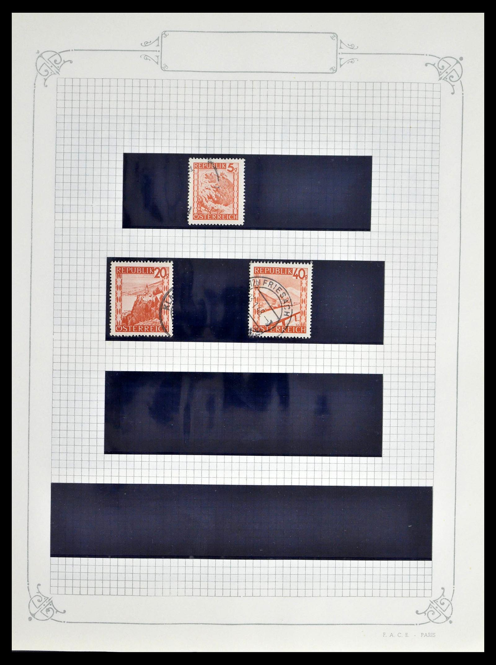 39276 0045 - Postzegelverzameling 39276 Oostenrijk en gebieden 1850-1979.