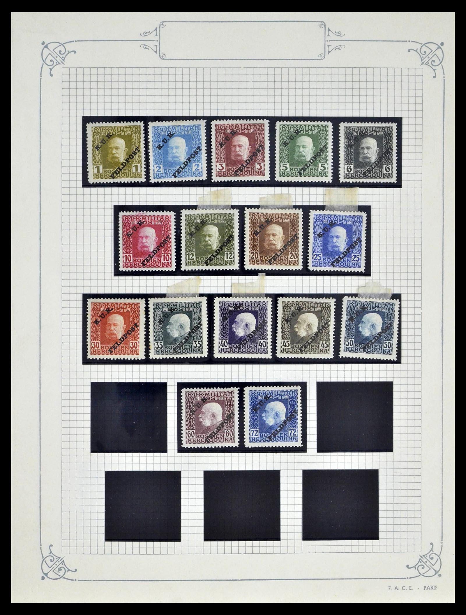 39276 0124 - Stamp collection 39276 Austria and territories 1850-1979.