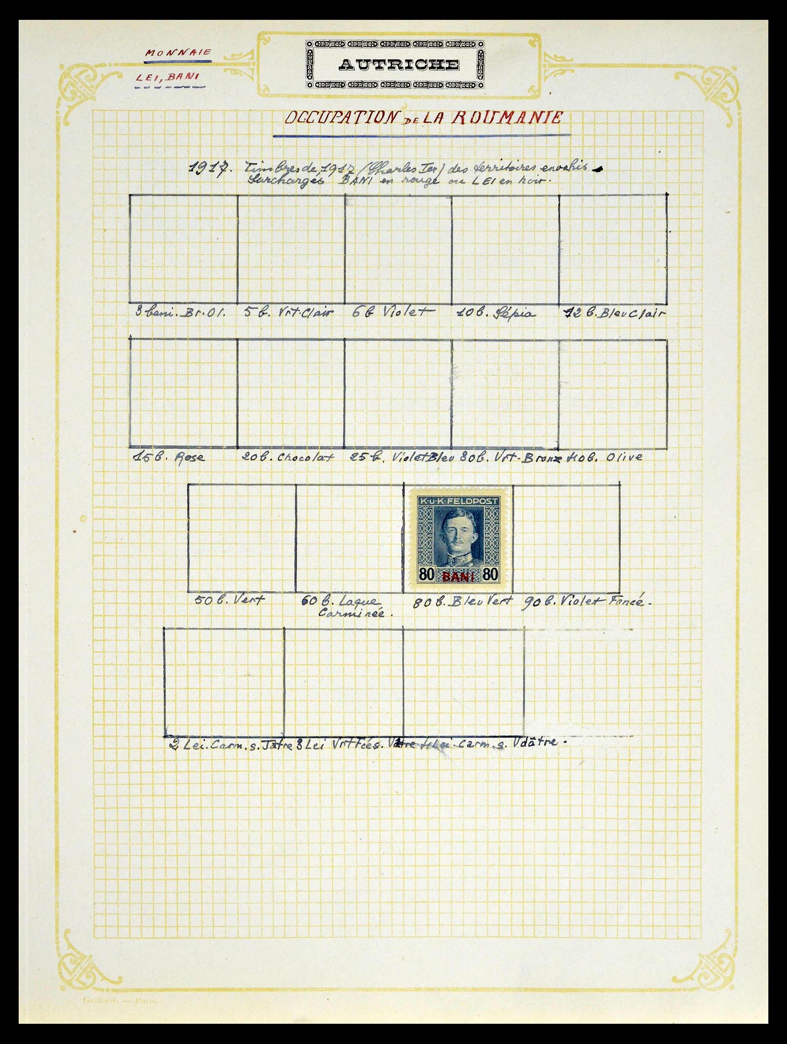 39276 0129 - Stamp collection 39276 Austria and territories 1850-1979.