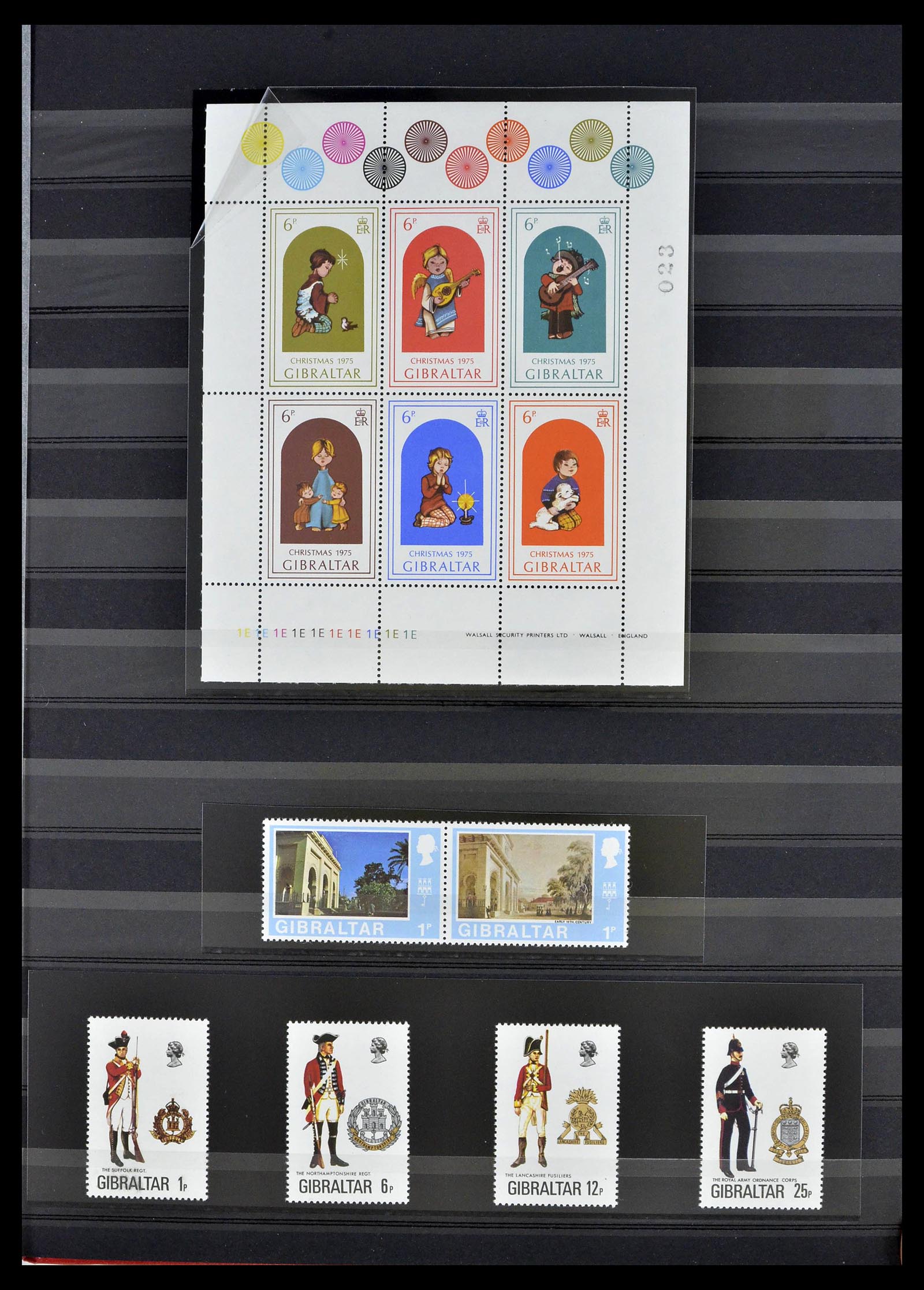 39278 0015 - Stamp collection 39278 Gibraltar 1935-1980.