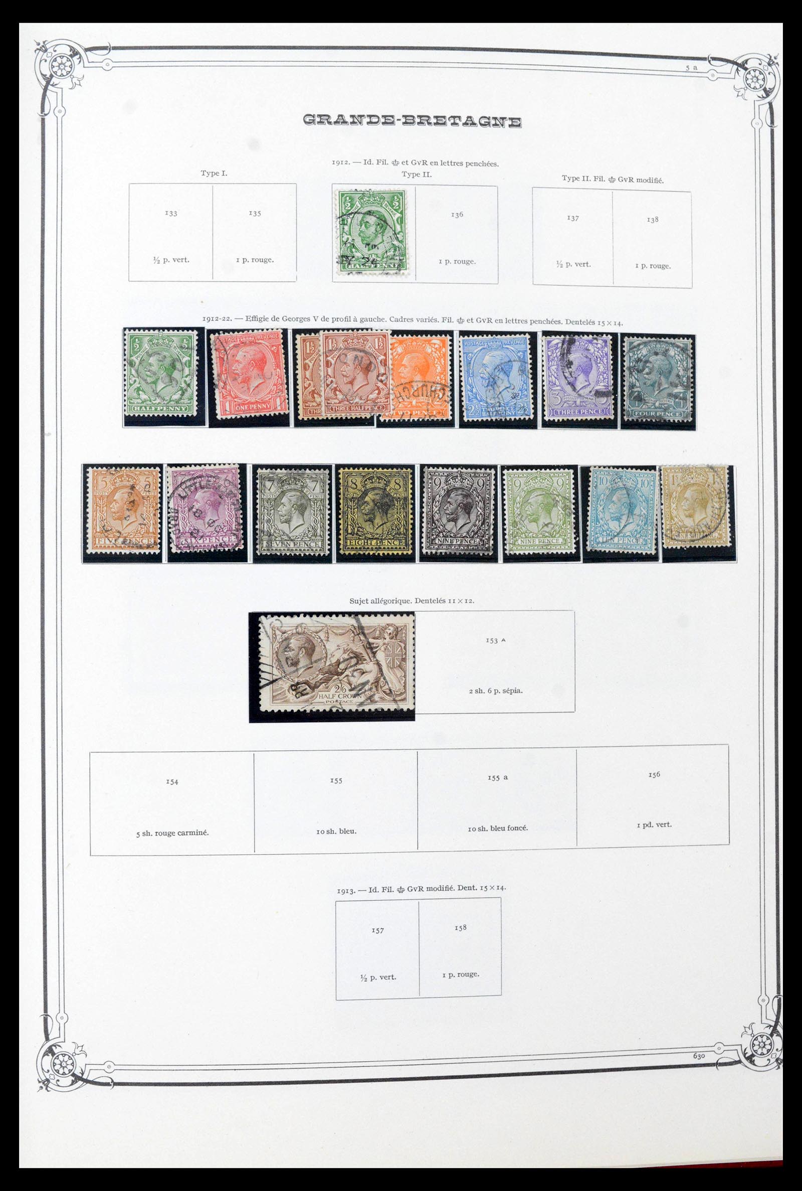 39280 0006 - Postzegelverzameling 39280 Engeland 1840-1981.