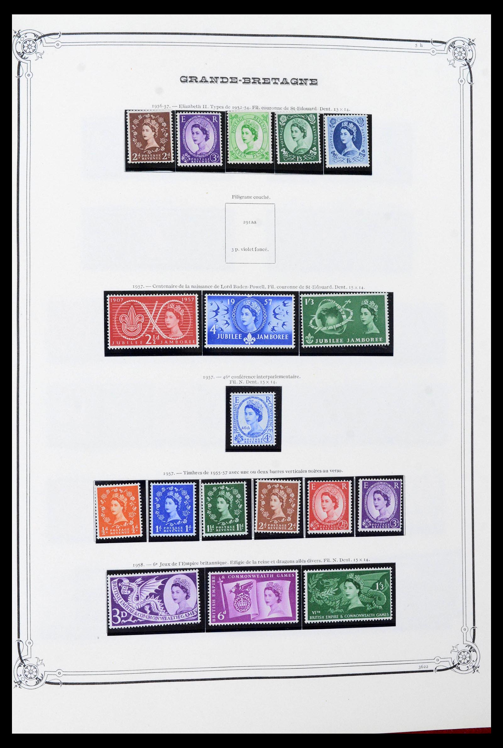 39280 0013 - Postzegelverzameling 39280 Engeland 1840-1981.