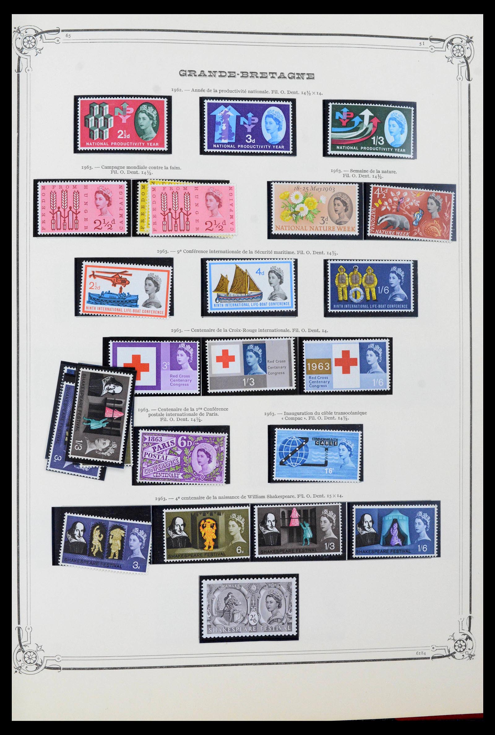 39280 0016 - Postzegelverzameling 39280 Engeland 1840-1981.