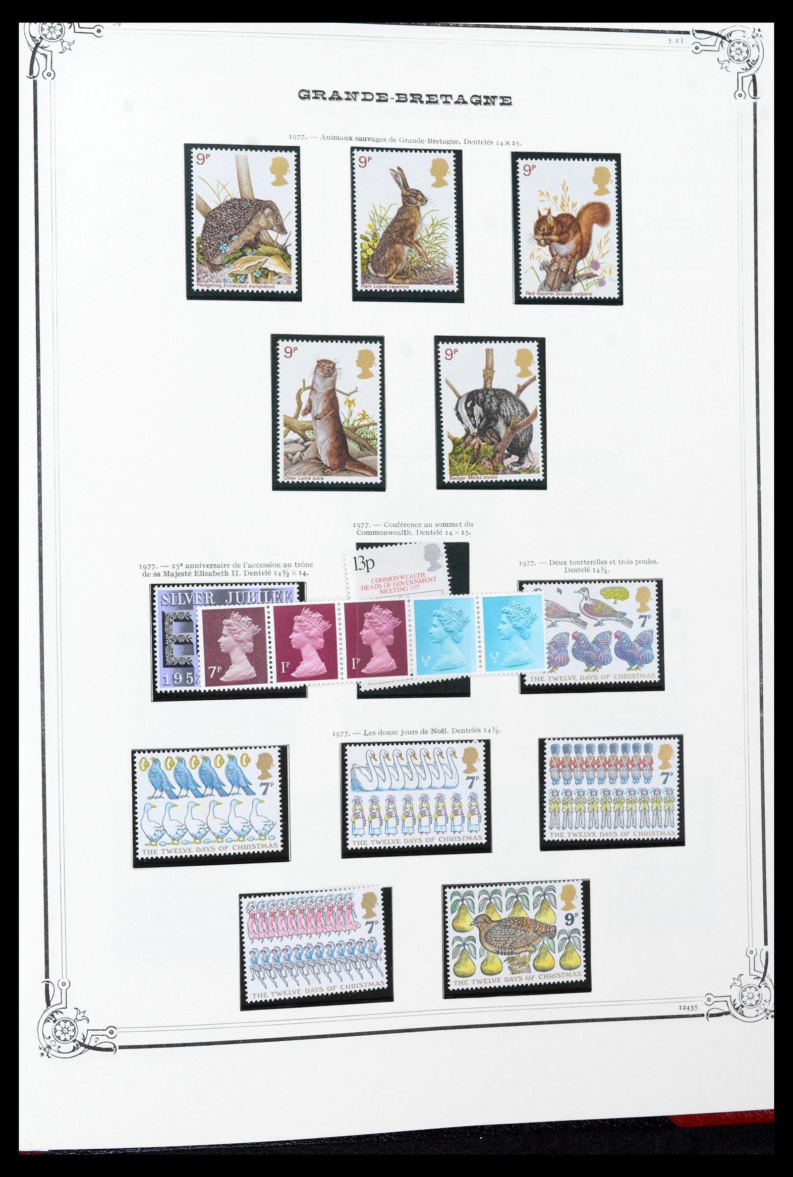 39280 0041 - Stamp collection 39280 Great Britain 1840-1981.
