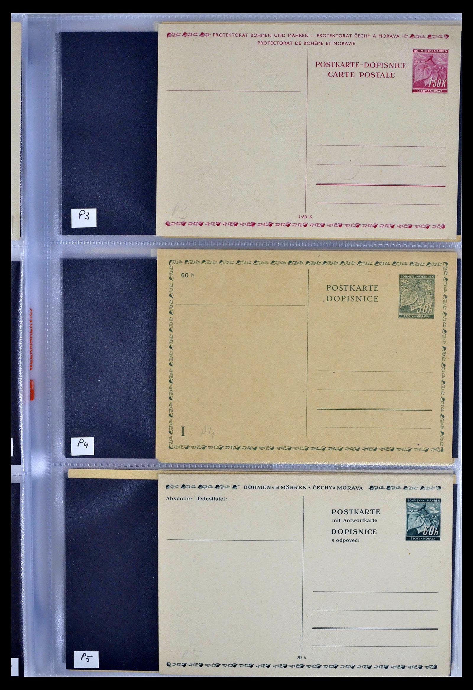39302 0003 - Postzegelverzameling 39302 Duitse bezettingen 1939-1945.