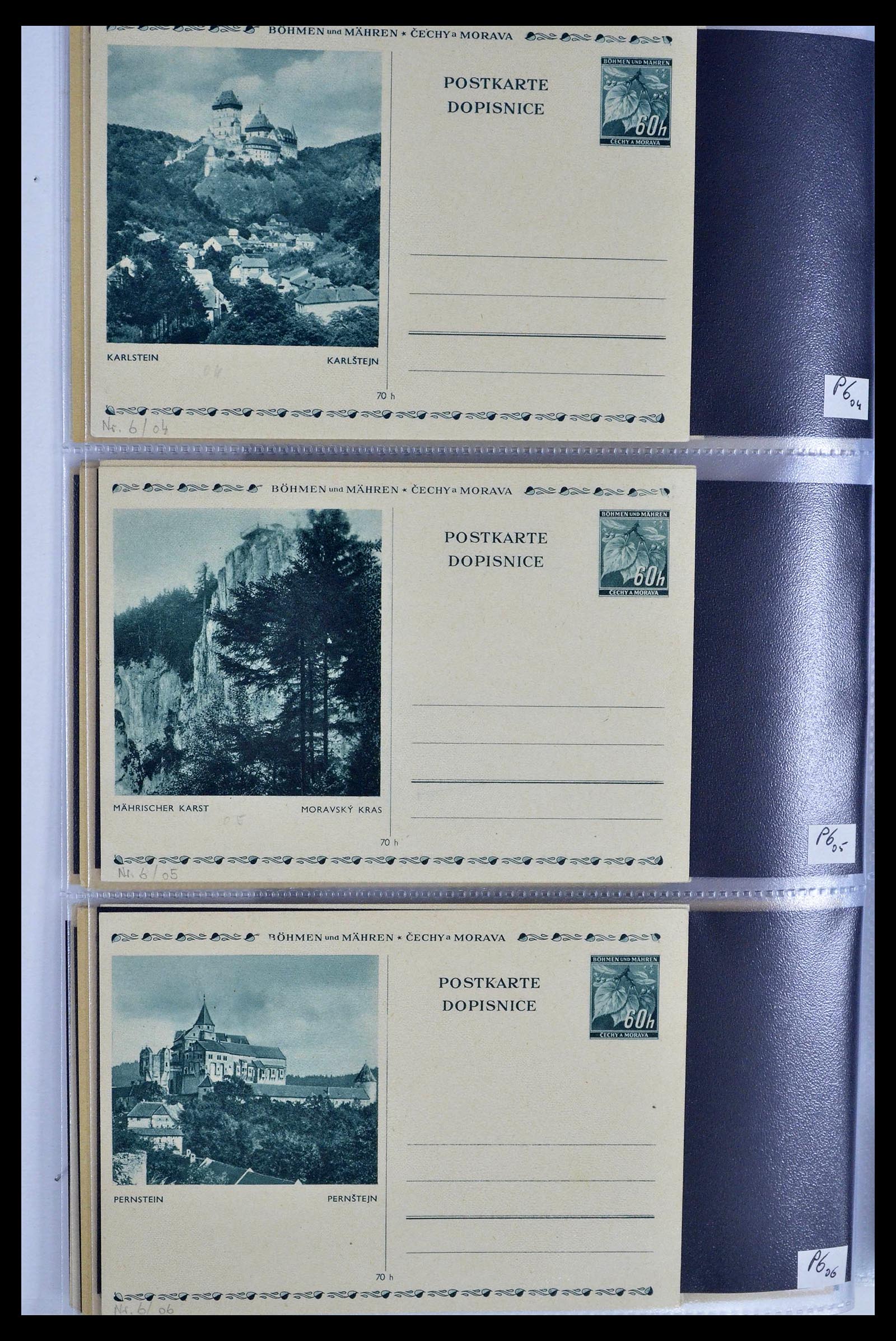39302 0006 - Postzegelverzameling 39302 Duitse bezettingen 1939-1945.
