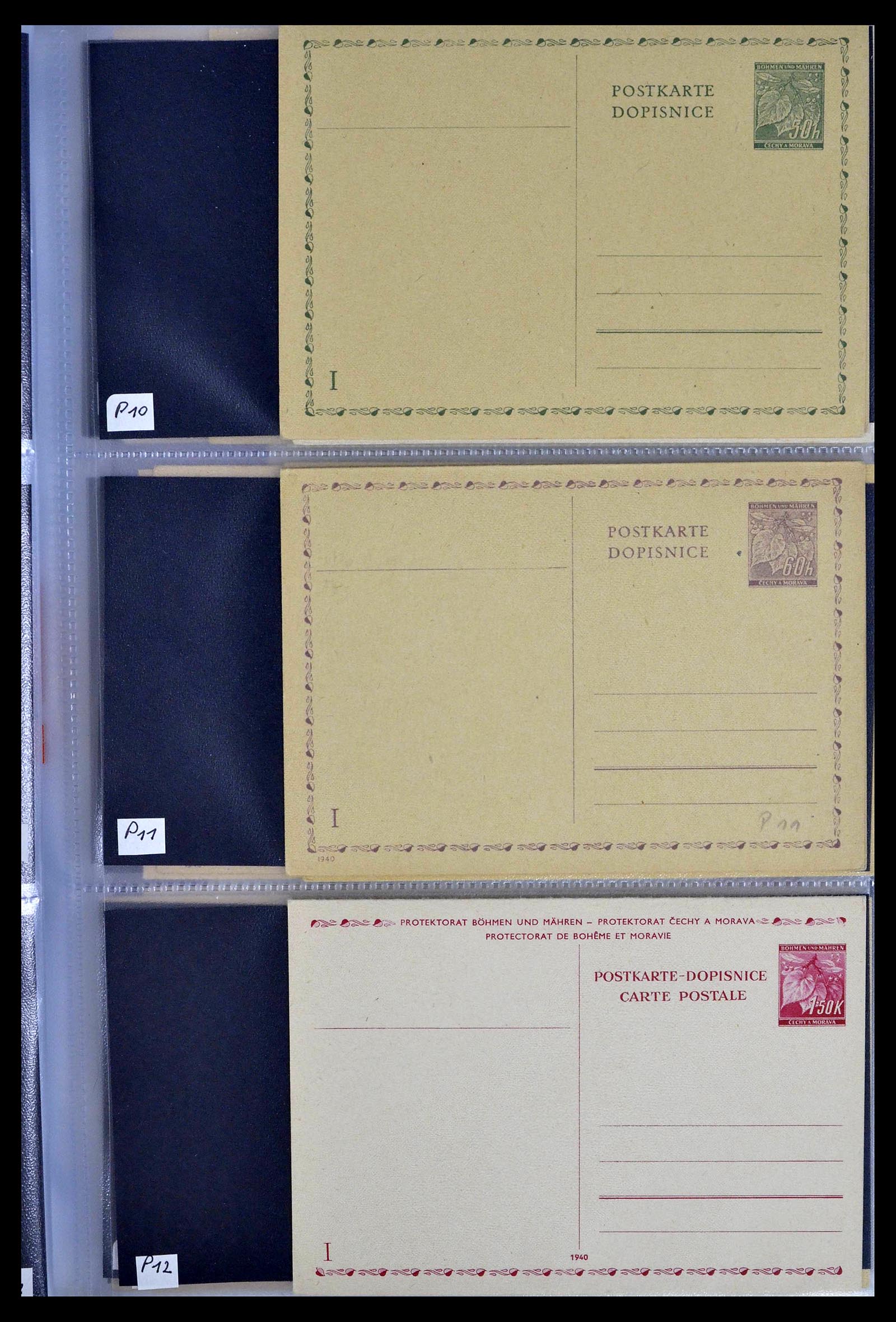 39302 0009 - Postzegelverzameling 39302 Duitse bezettingen 1939-1945.