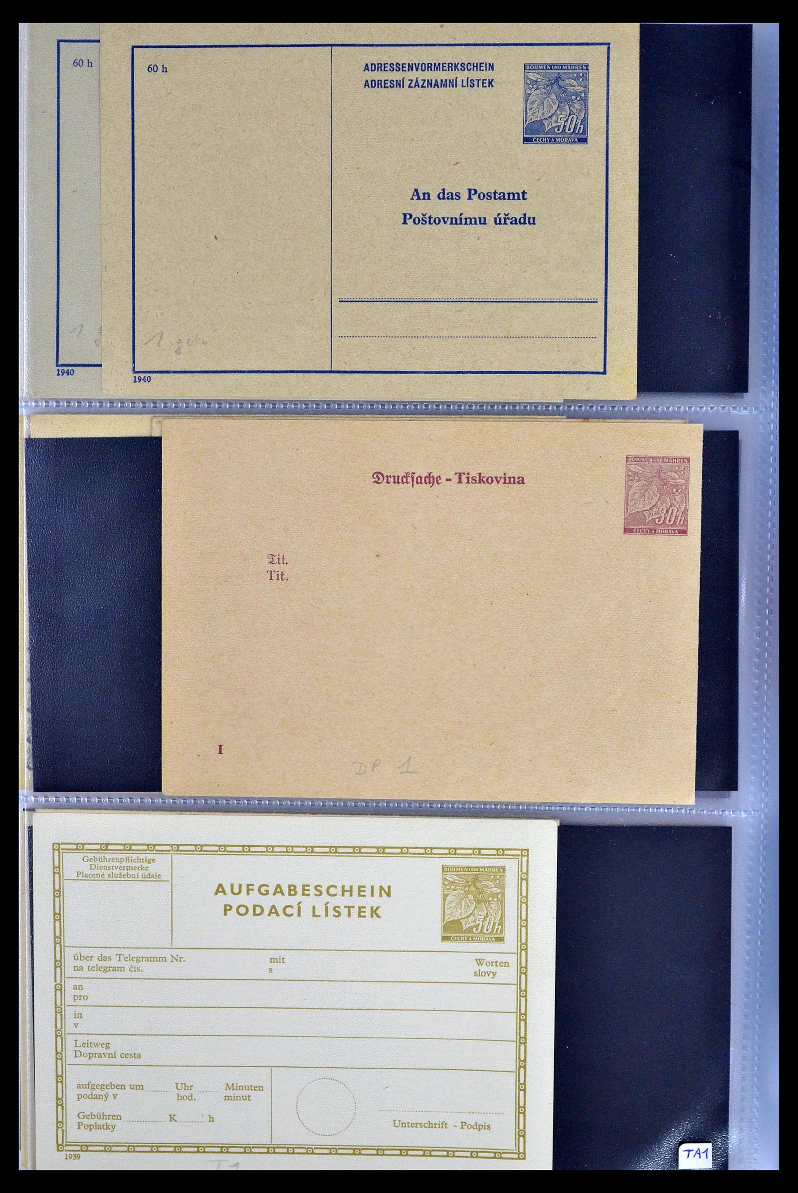 39302 0012 - Postzegelverzameling 39302 Duitse bezettingen 1939-1945.