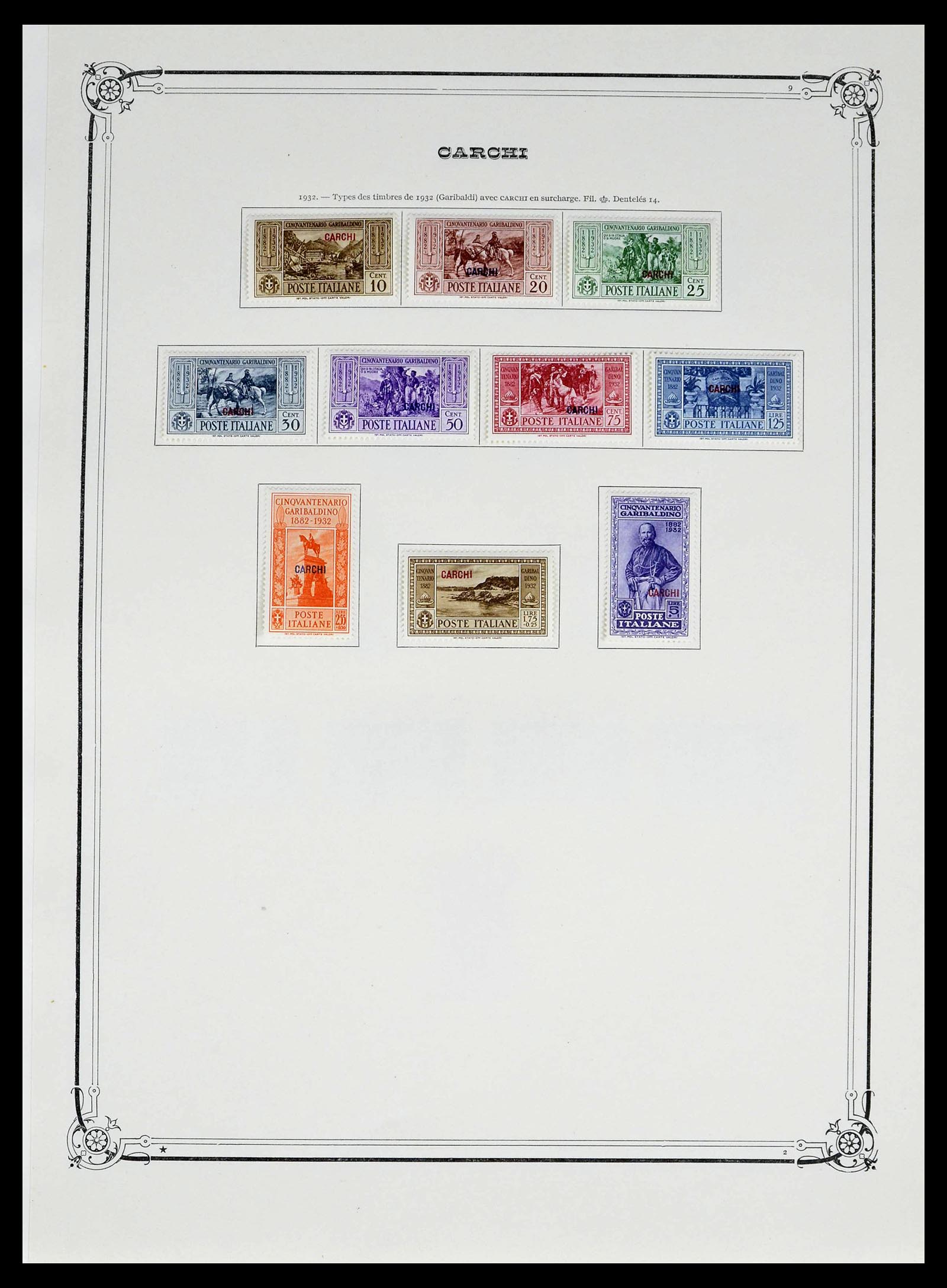 39305 0011 - Postzegelverzameling 39305 Egeïsche Eilanden 1912-1935.
