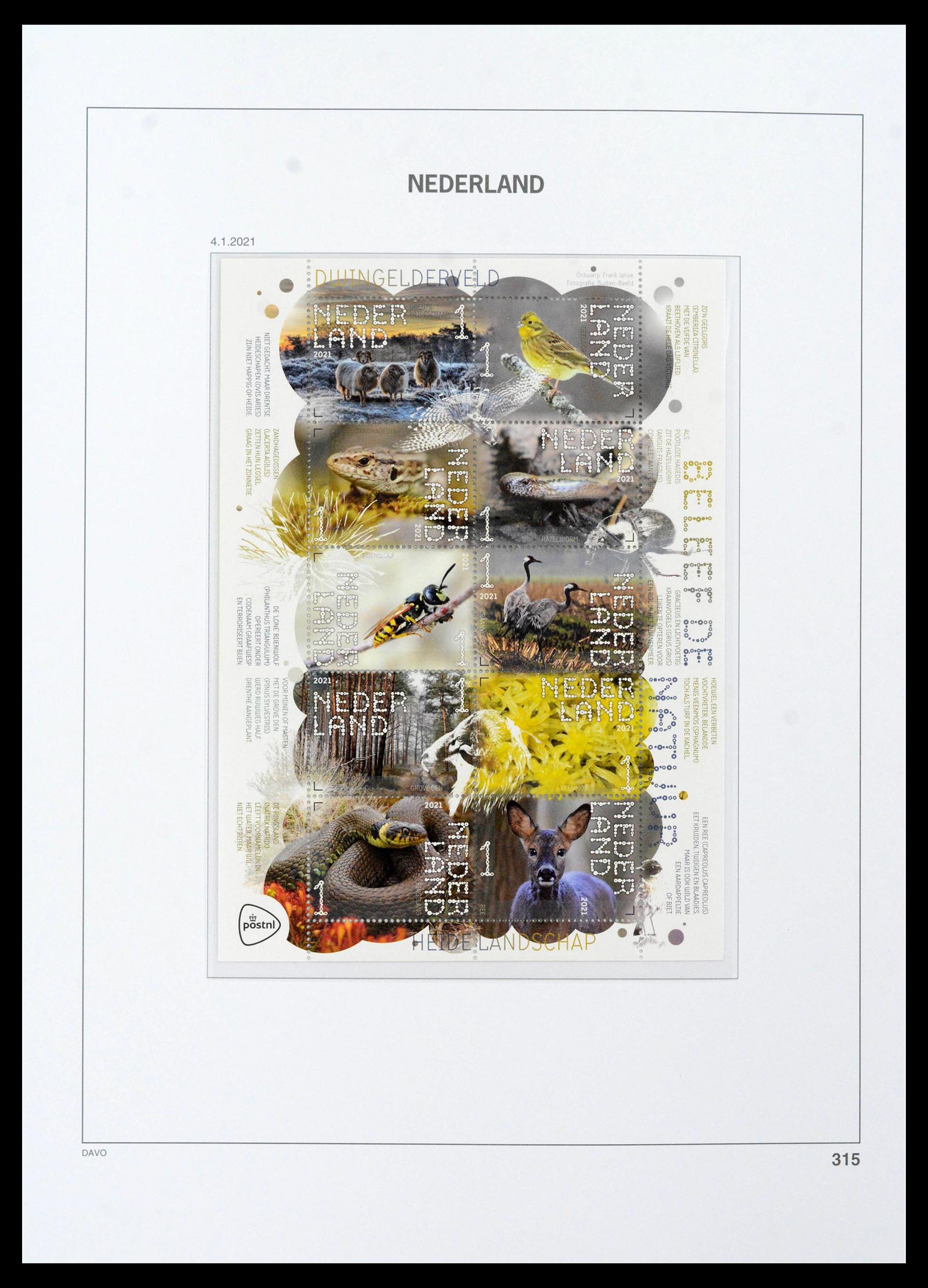 39306 0286 - Stamp collection 39306 Netherlands 1990-2021!