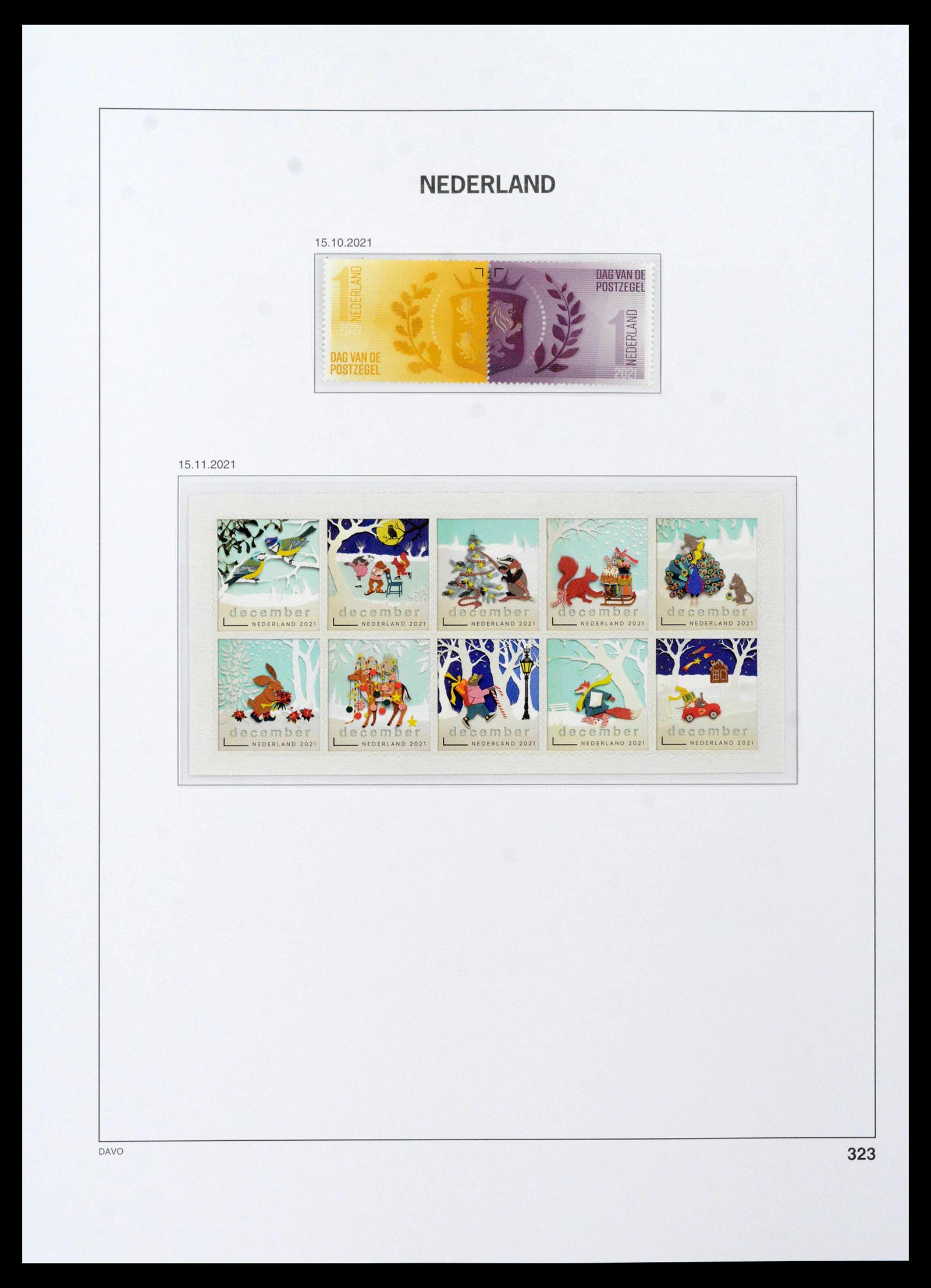 39306 0294 - Stamp collection 39306 Netherlands 1990-2021!