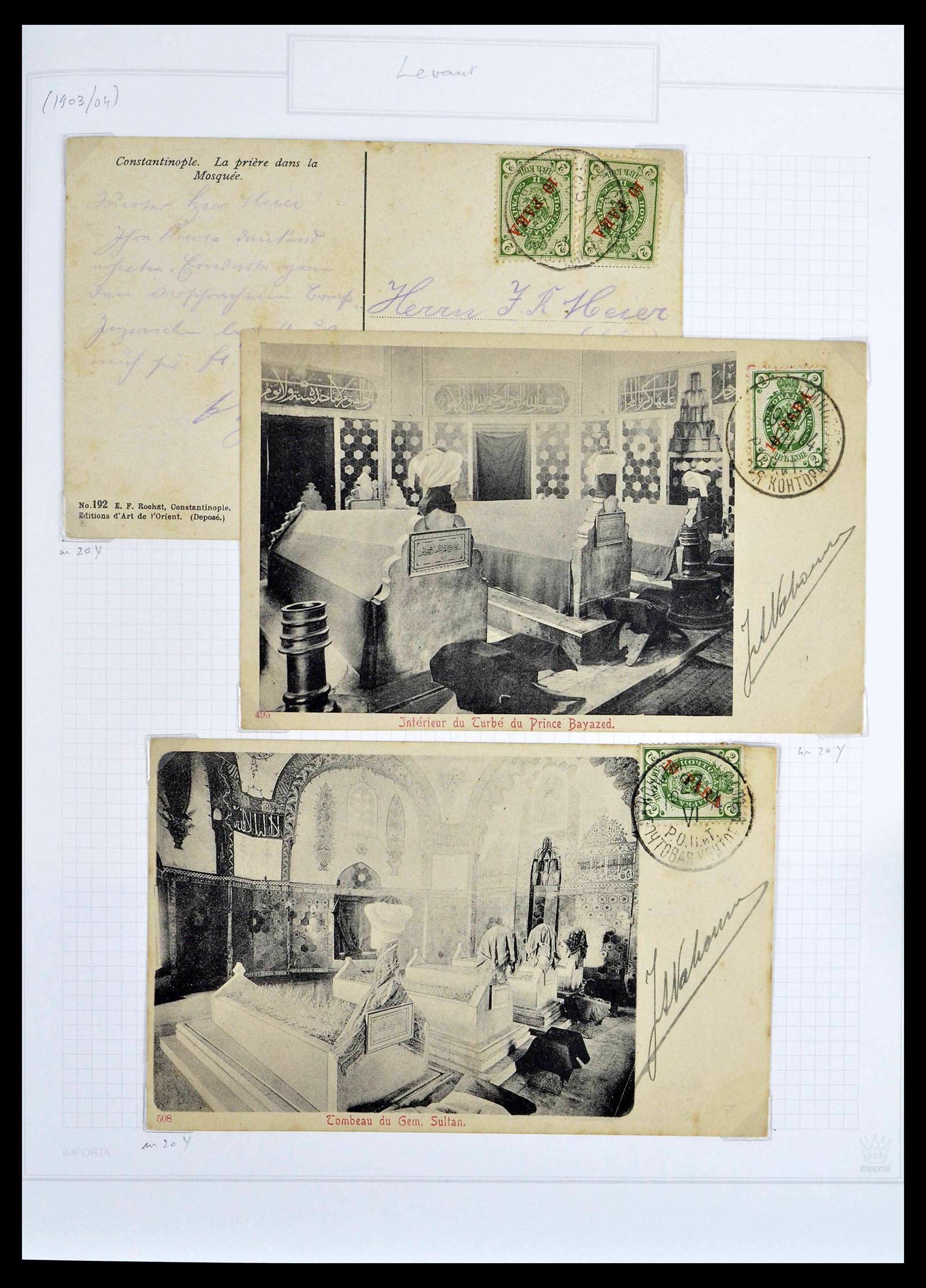 39308 0152 - Postzegelverzameling 39308 Rusland 1848-1945.