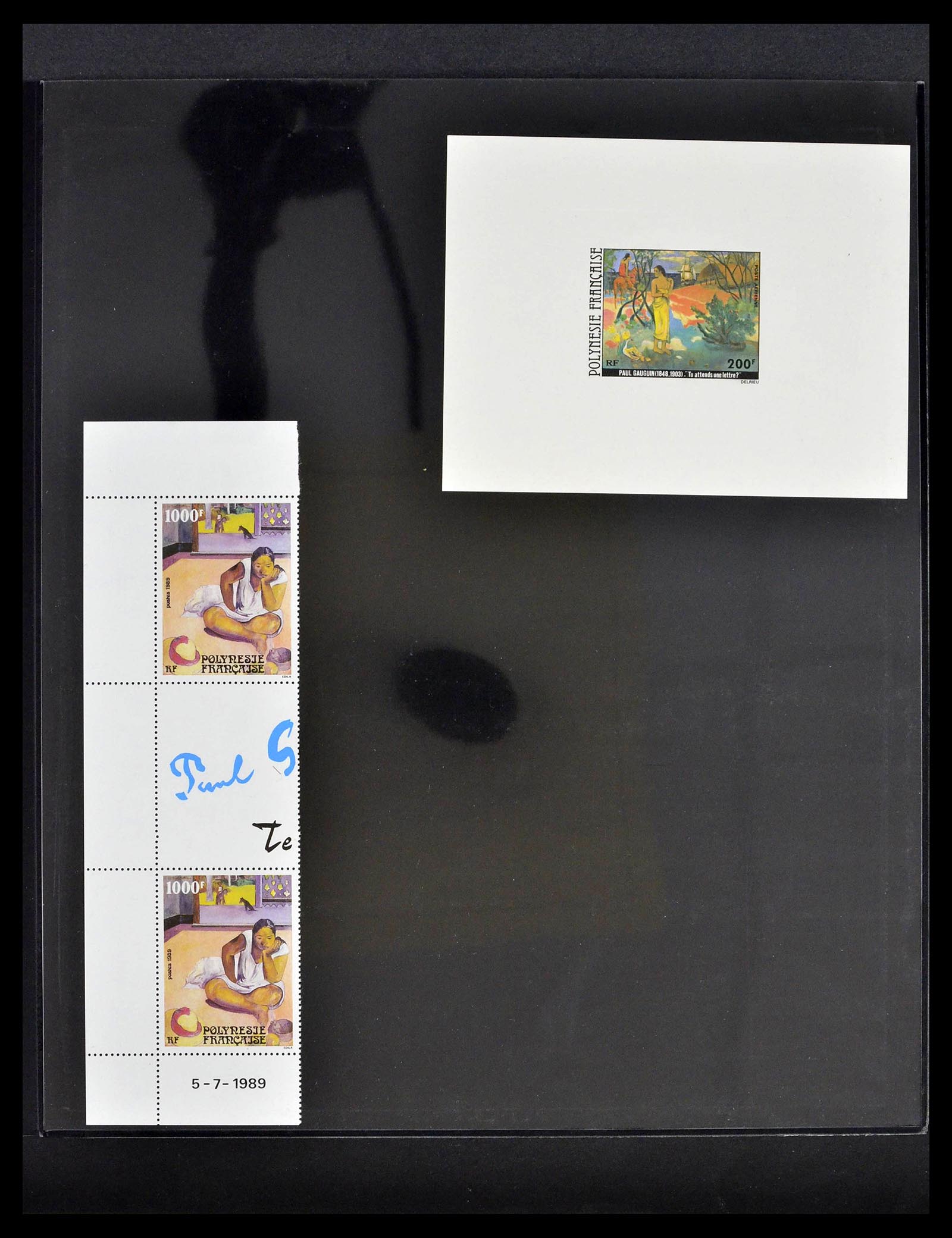 39309 0045 - Postzegelverzameling 39309 Polynesië 1948-2001.