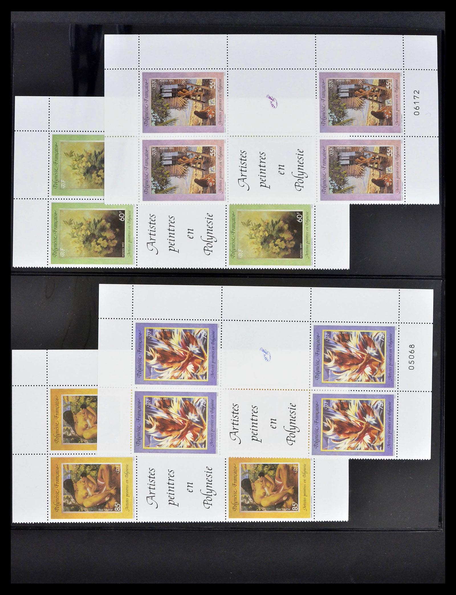 39309 0063 - Stamp collection 39309 Polynesië 1948-2001.
