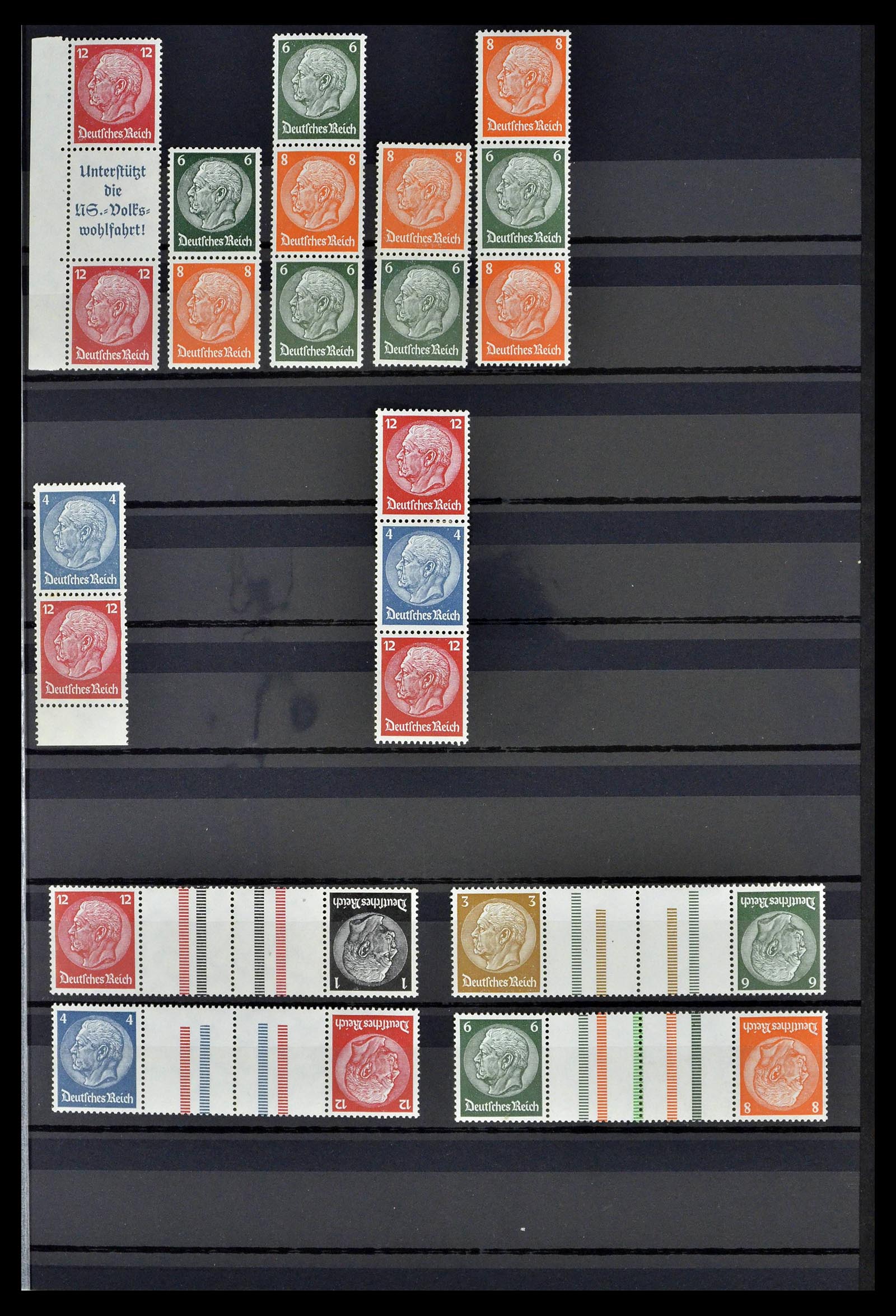 39311 0020 - Postzegelverzameling 39311 Duitse Rijk combinaties 1910-1941.