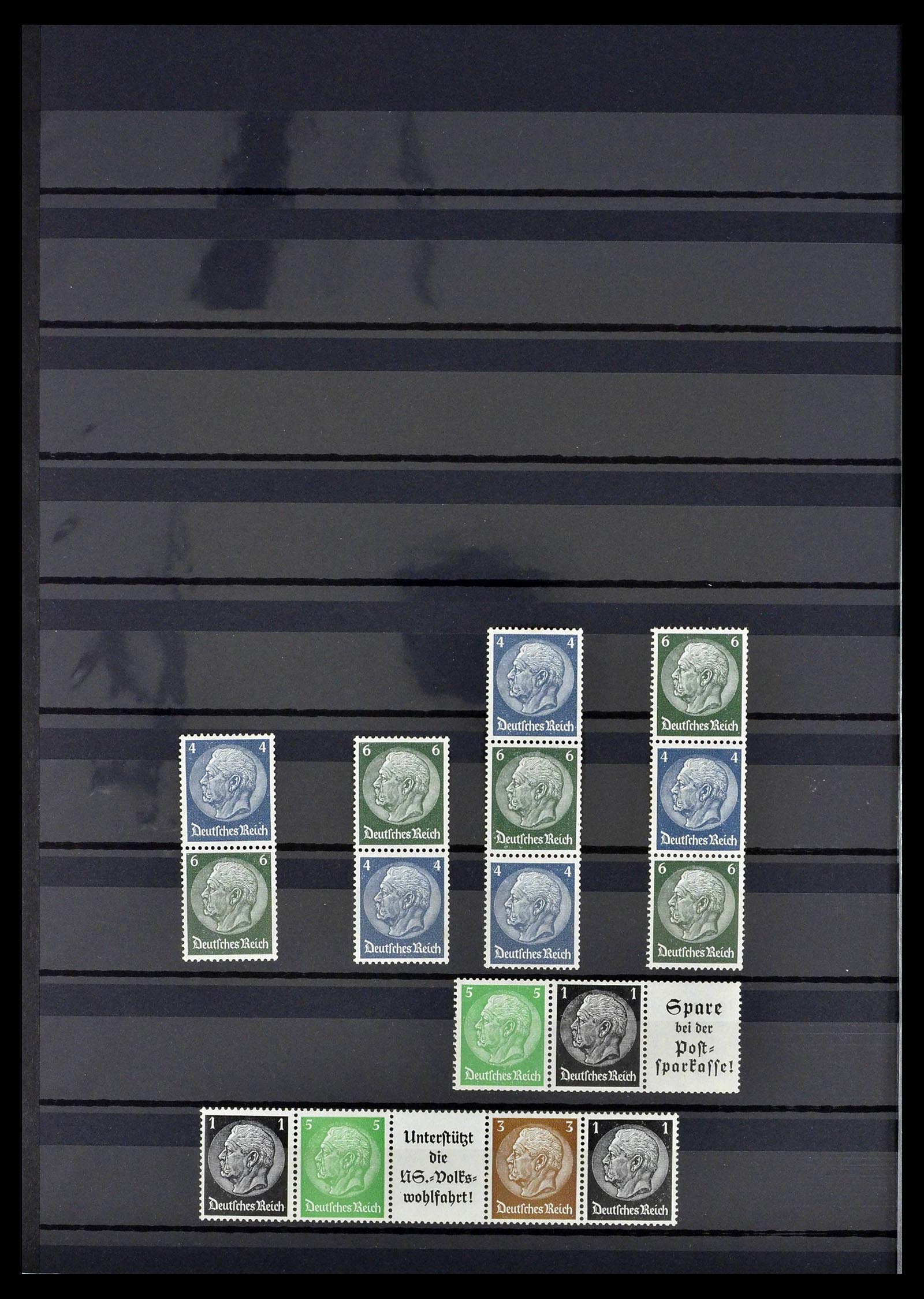 39311 0027 - Postzegelverzameling 39311 Duitse Rijk combinaties 1910-1941.