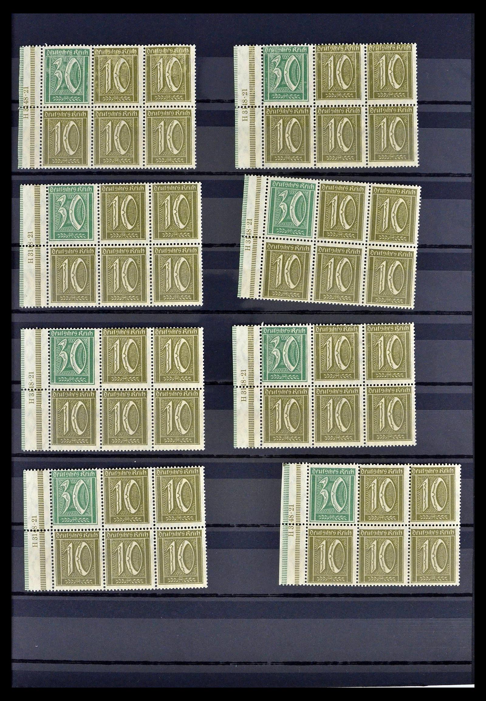 39311 0043 - Stamp collection 39311 German Reich combinations 1910-1941.