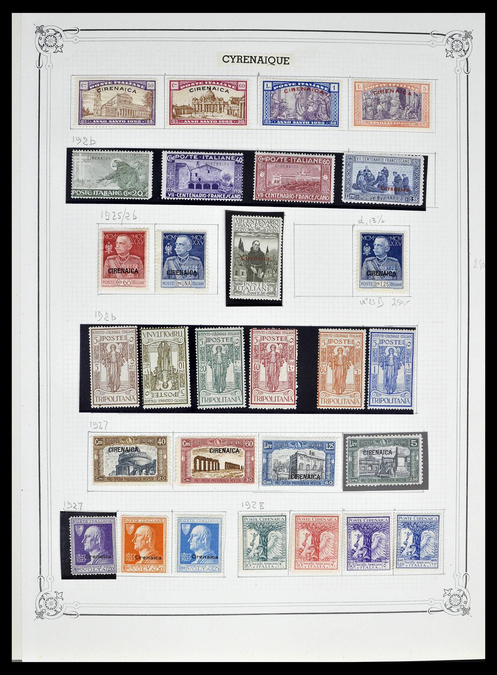 39315 0002 - Postzegelverzameling 39315 Italiaanse koloniën 1912-1941.