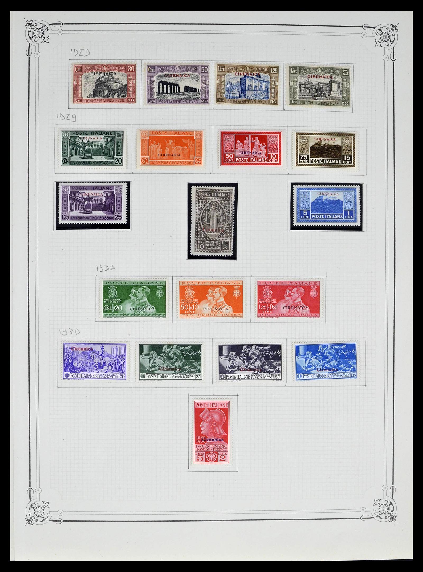 39315 0003 - Postzegelverzameling 39315 Italiaanse koloniën 1912-1941.