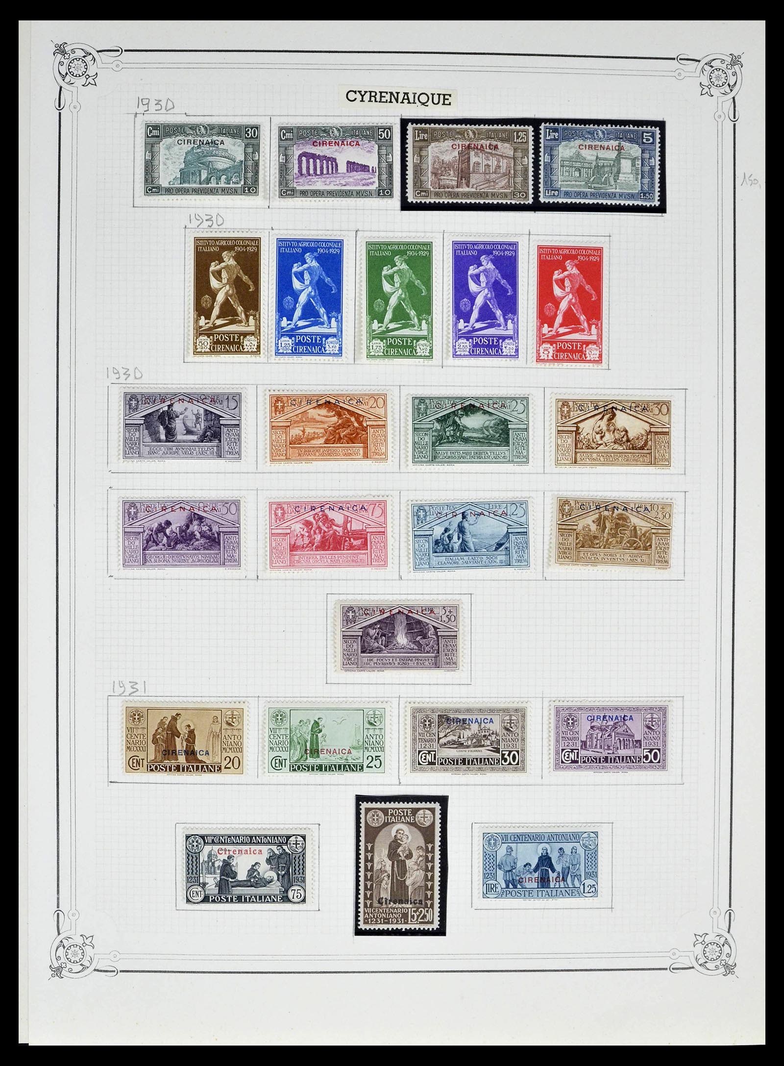 39315 0004 - Postzegelverzameling 39315 Italiaanse koloniën 1912-1941.