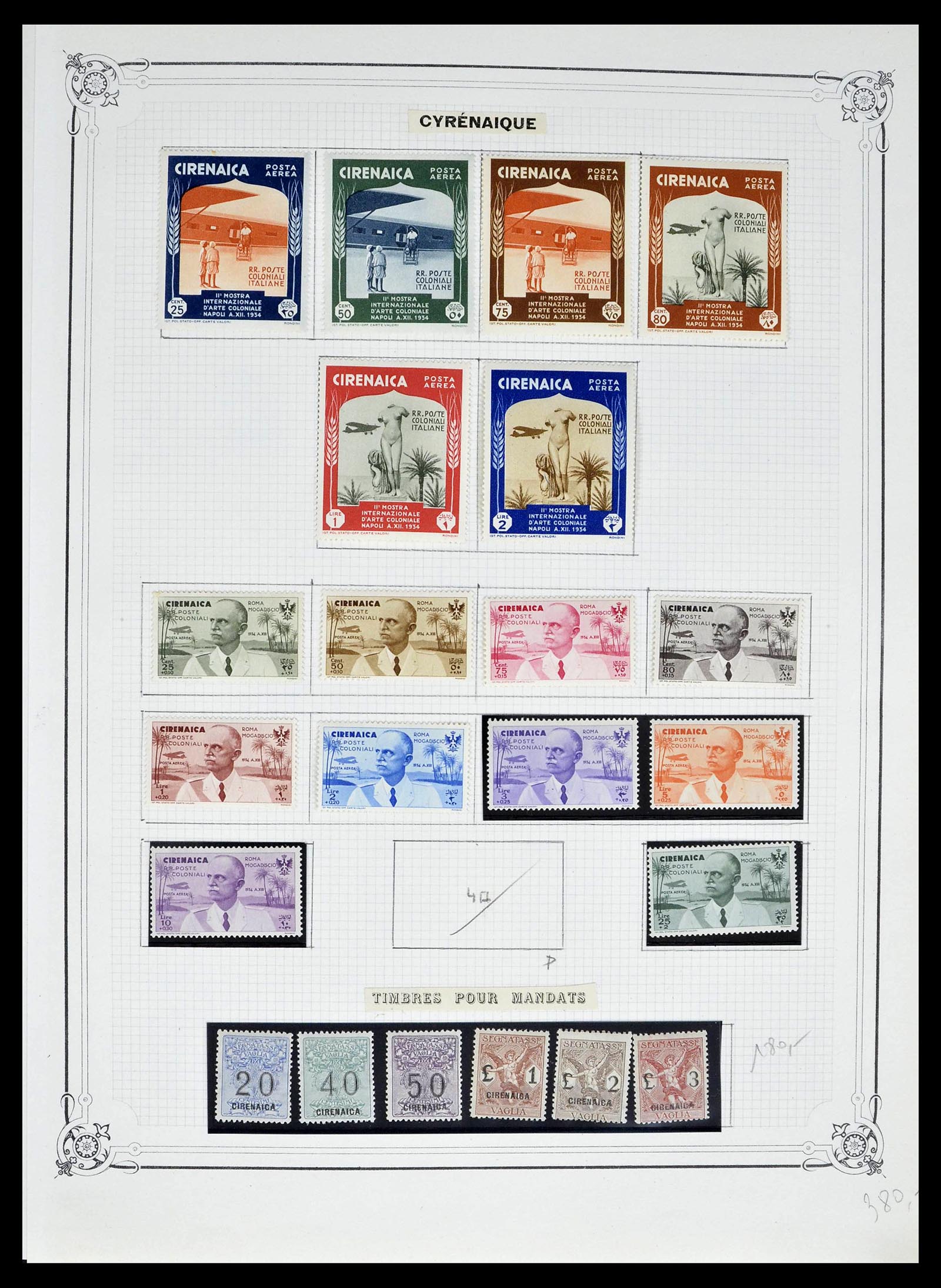 39315 0007 - Stamp collection 39315 Italian colonies 1912-1941.