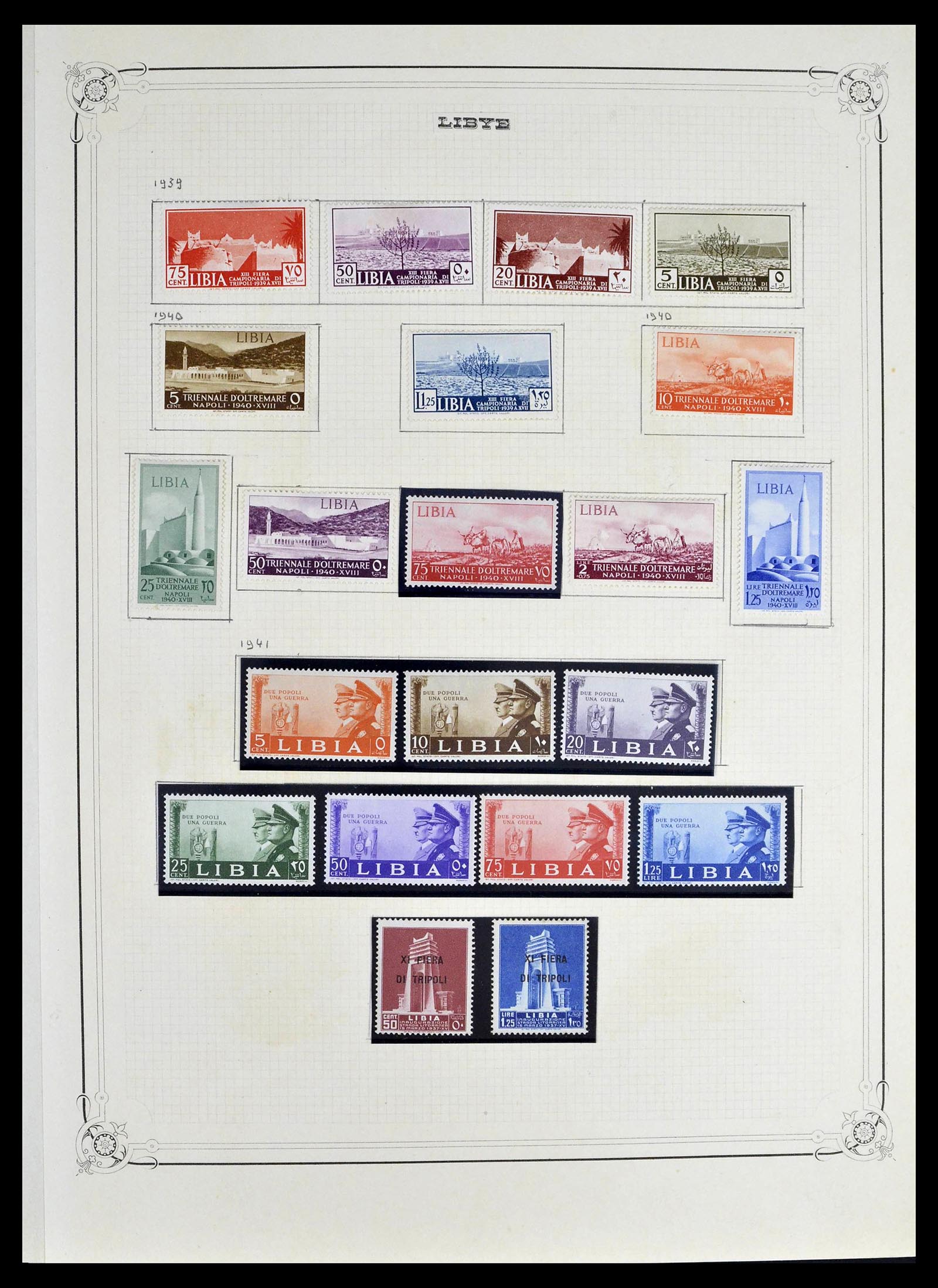 39315 0011 - Postzegelverzameling 39315 Italiaanse koloniën 1912-1941.