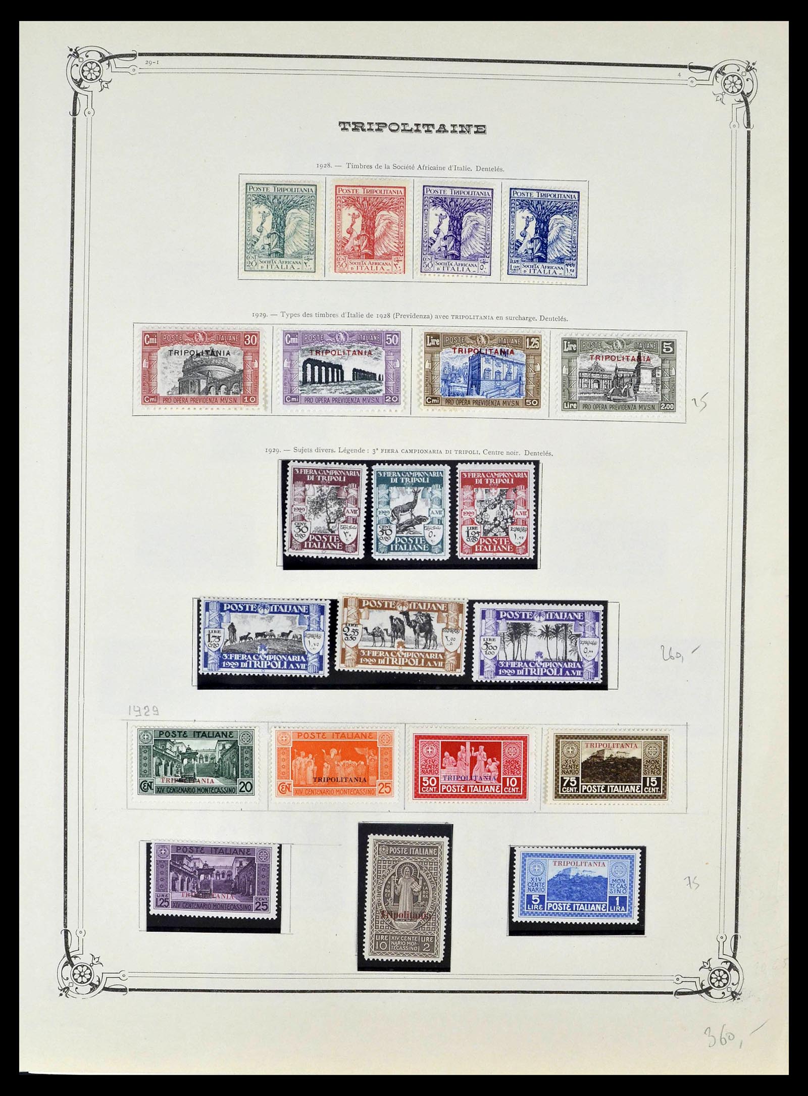 39315 0019 - Postzegelverzameling 39315 Italiaanse koloniën 1912-1941.