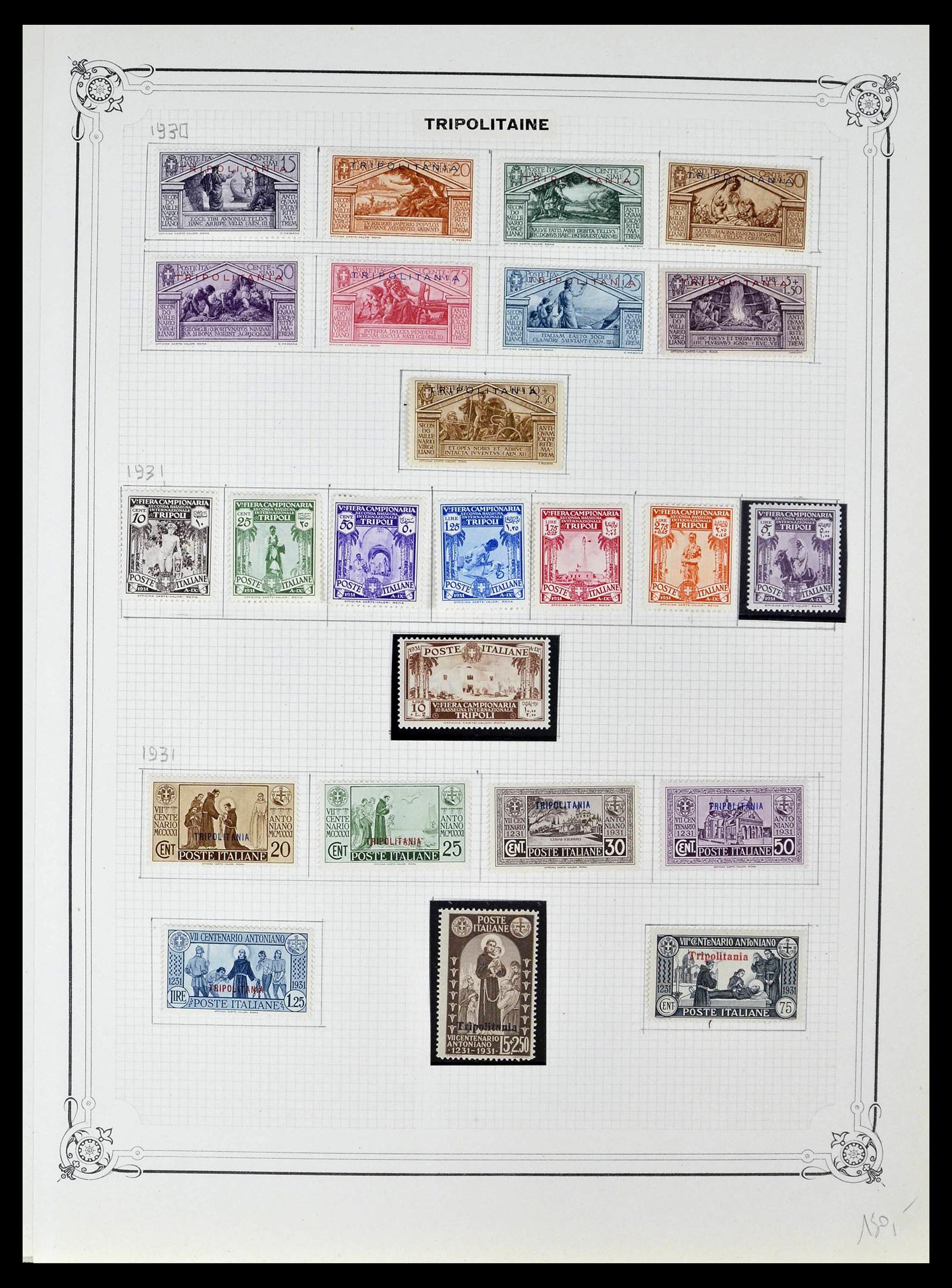 39315 0021 - Postzegelverzameling 39315 Italiaanse koloniën 1912-1941.