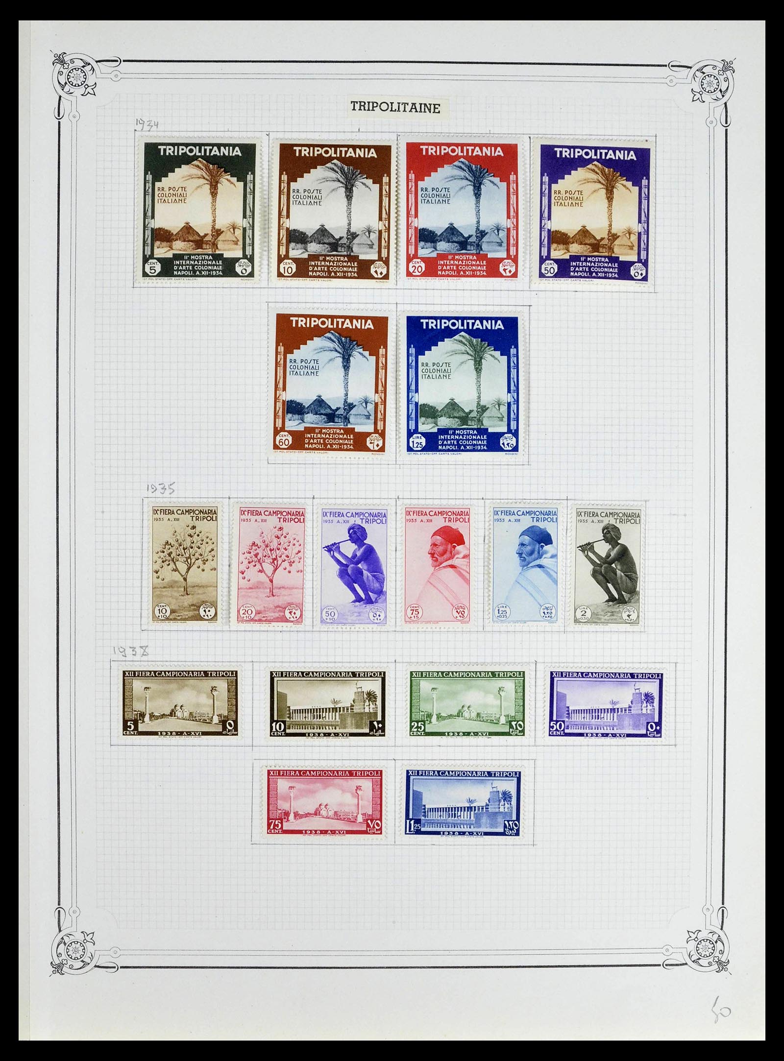 39315 0023 - Postzegelverzameling 39315 Italiaanse koloniën 1912-1941.