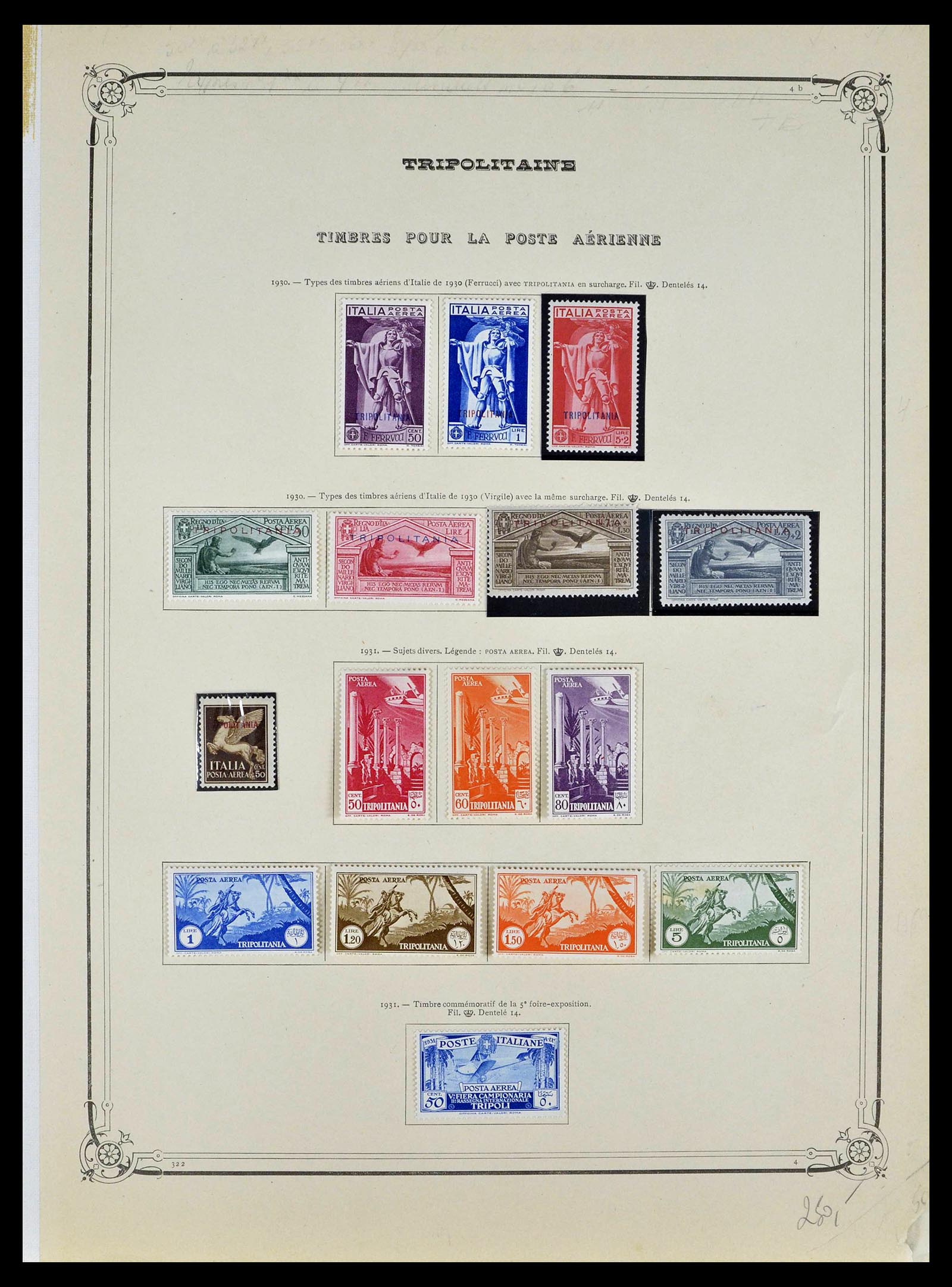 39315 0024 - Postzegelverzameling 39315 Italiaanse koloniën 1912-1941.