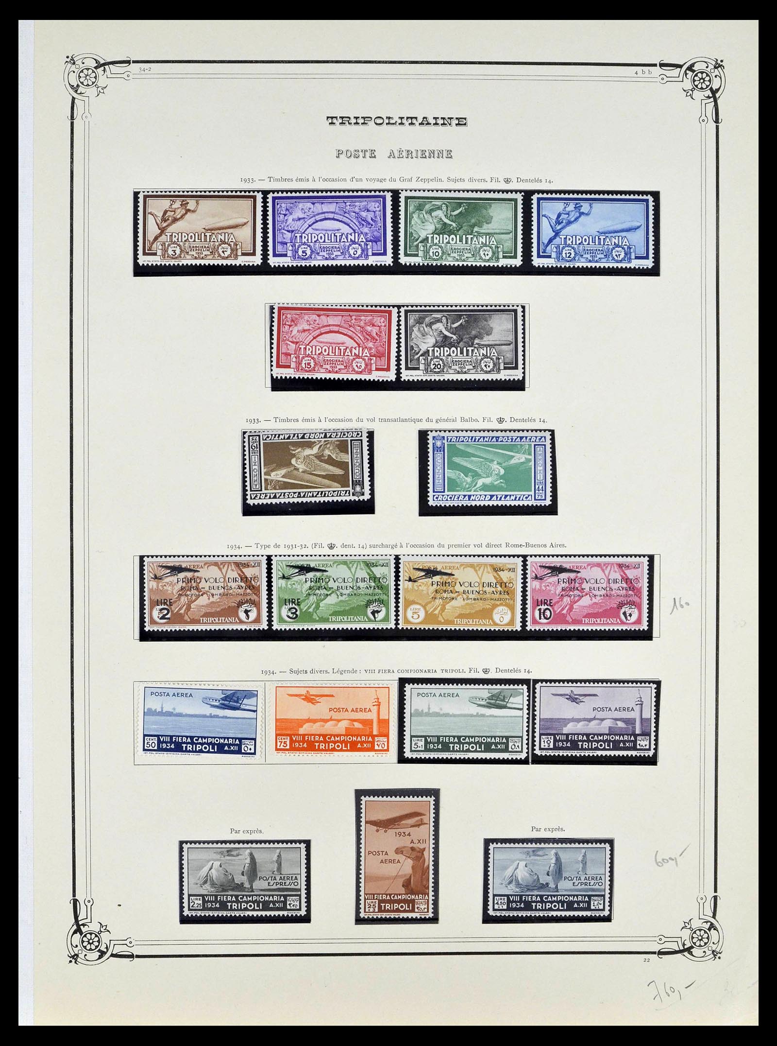 39315 0026 - Postzegelverzameling 39315 Italiaanse koloniën 1912-1941.