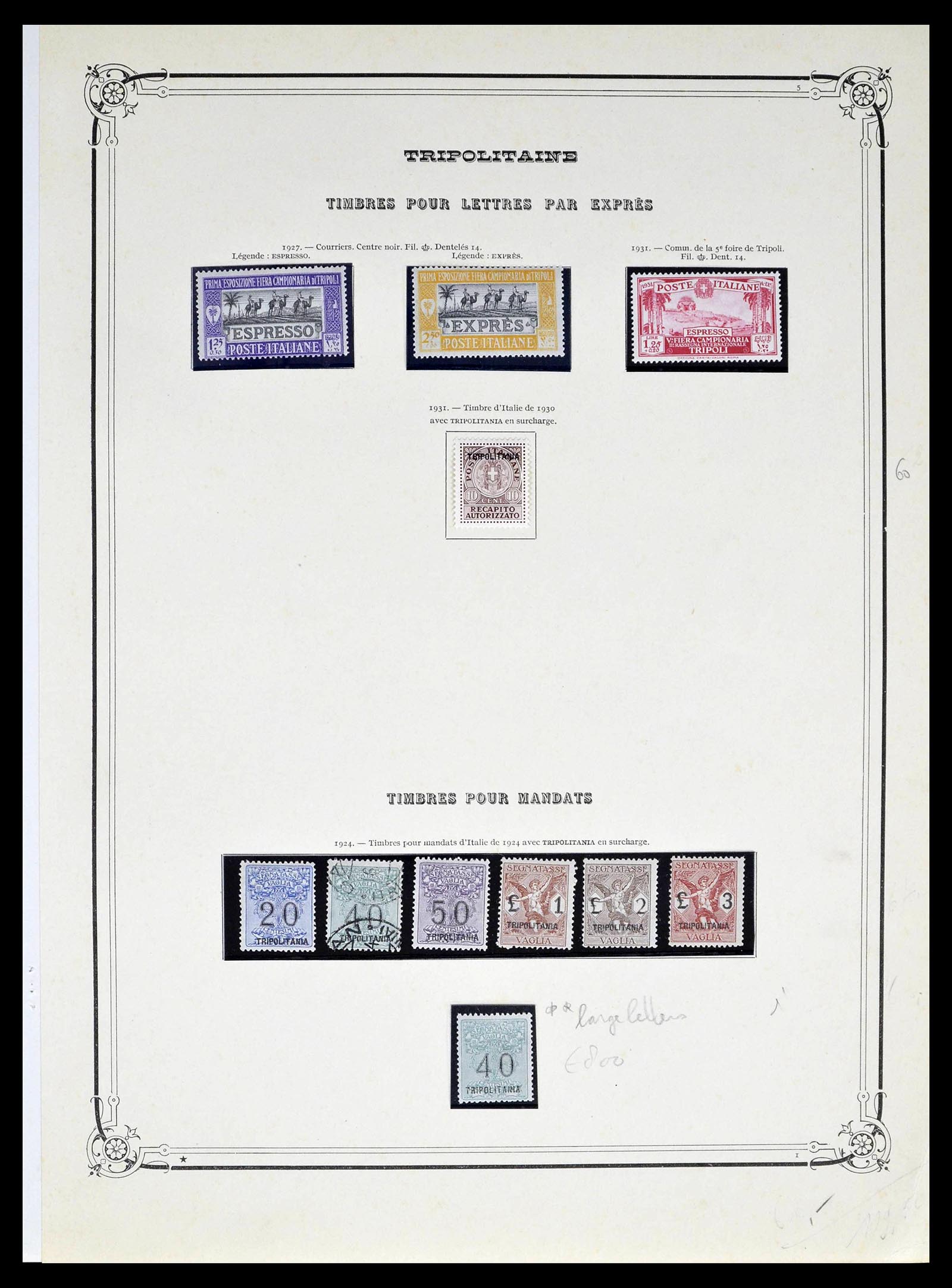 39315 0029 - Postzegelverzameling 39315 Italiaanse koloniën 1912-1941.