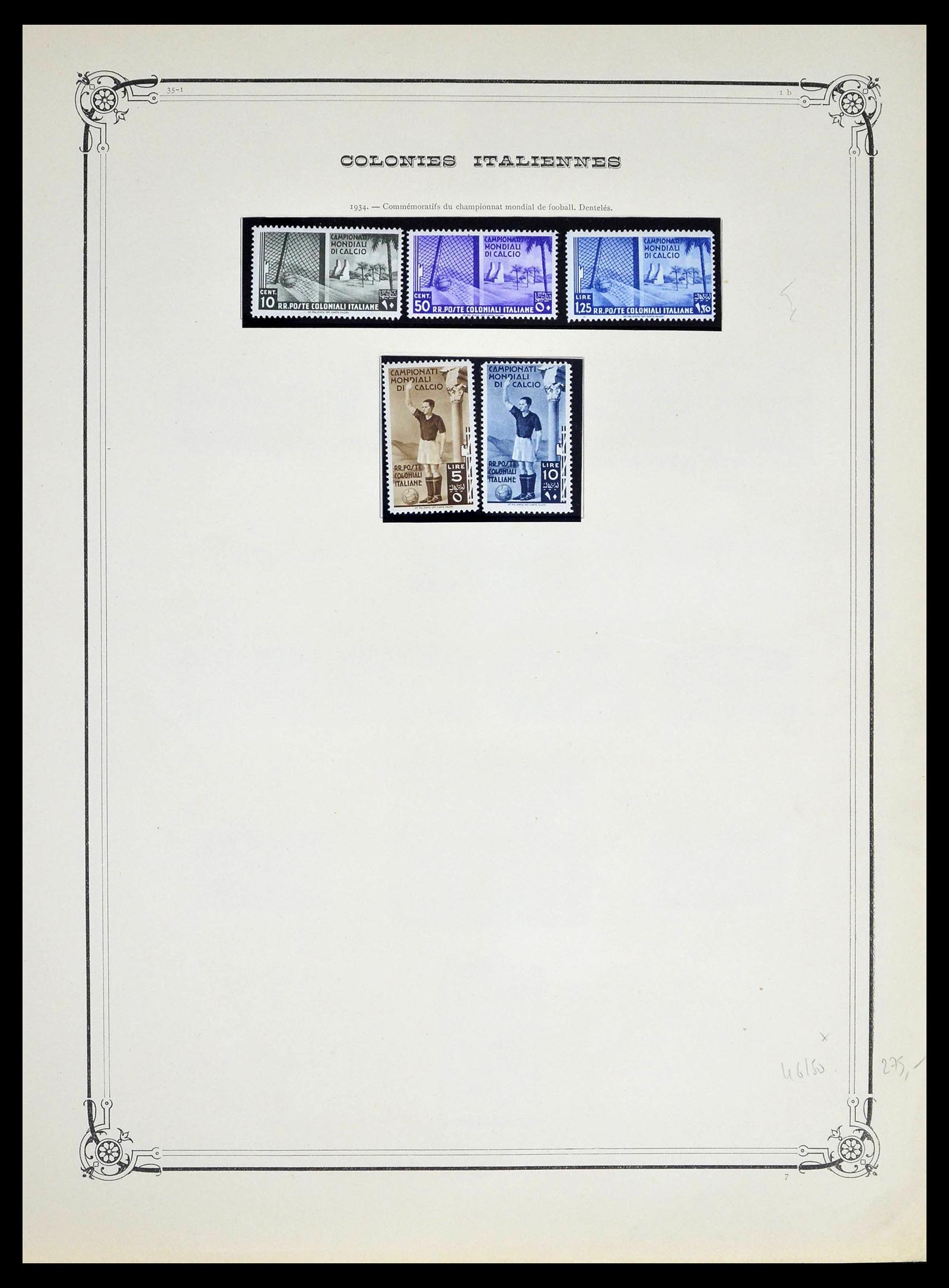 39315 0032 - Postzegelverzameling 39315 Italiaanse koloniën 1912-1941.