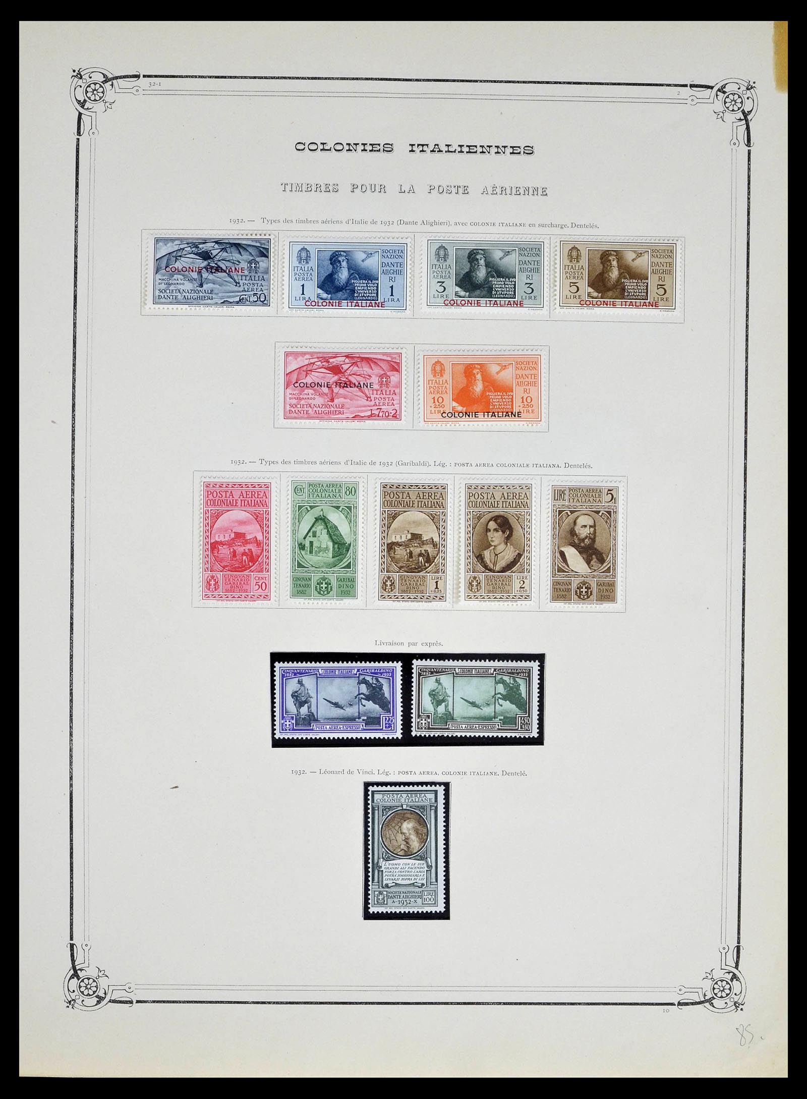 39315 0034 - Postzegelverzameling 39315 Italiaanse koloniën 1912-1941.