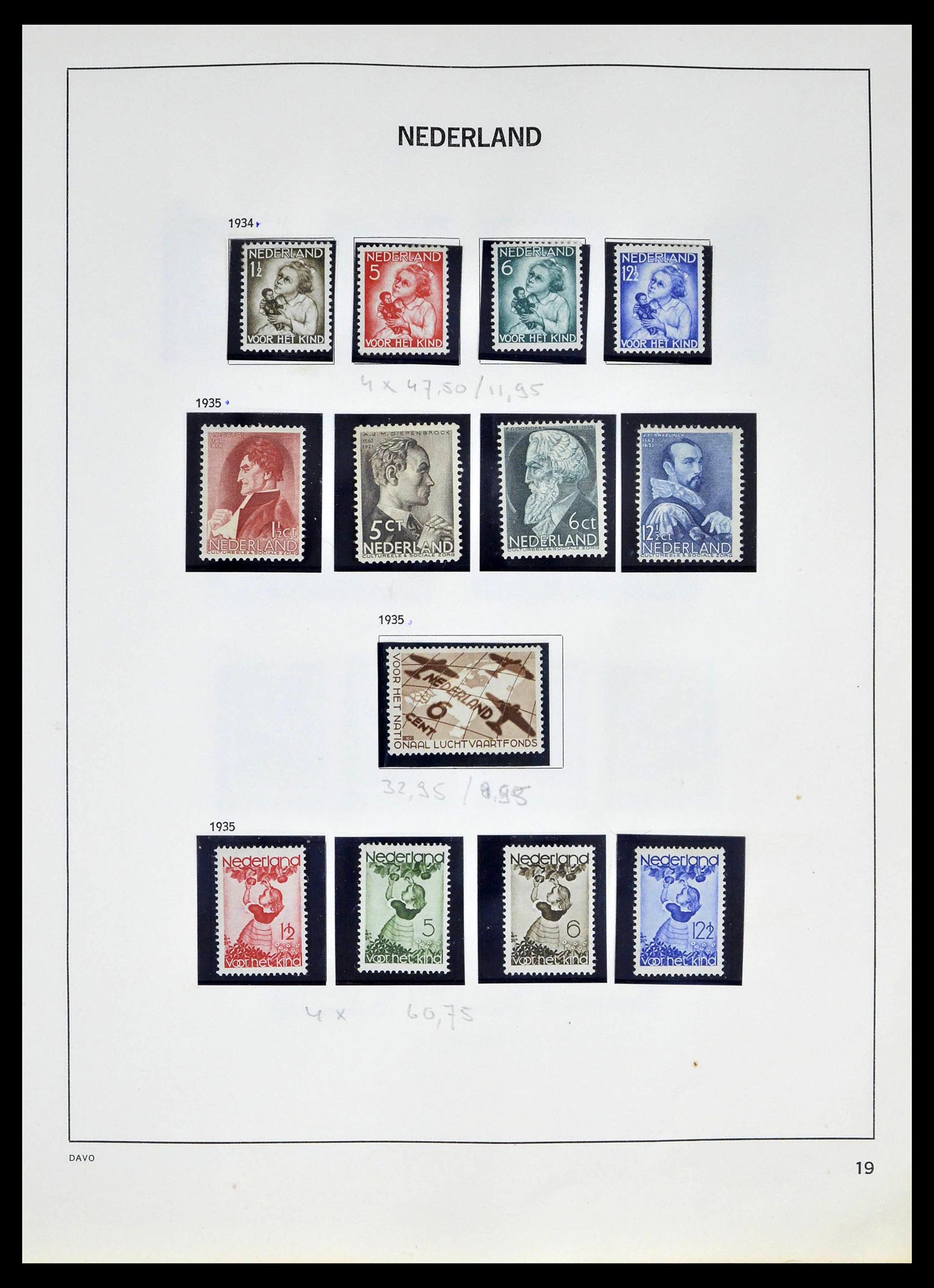 39318 0018 - Postzegelverzameling 39318 Nederland 1872-1977.