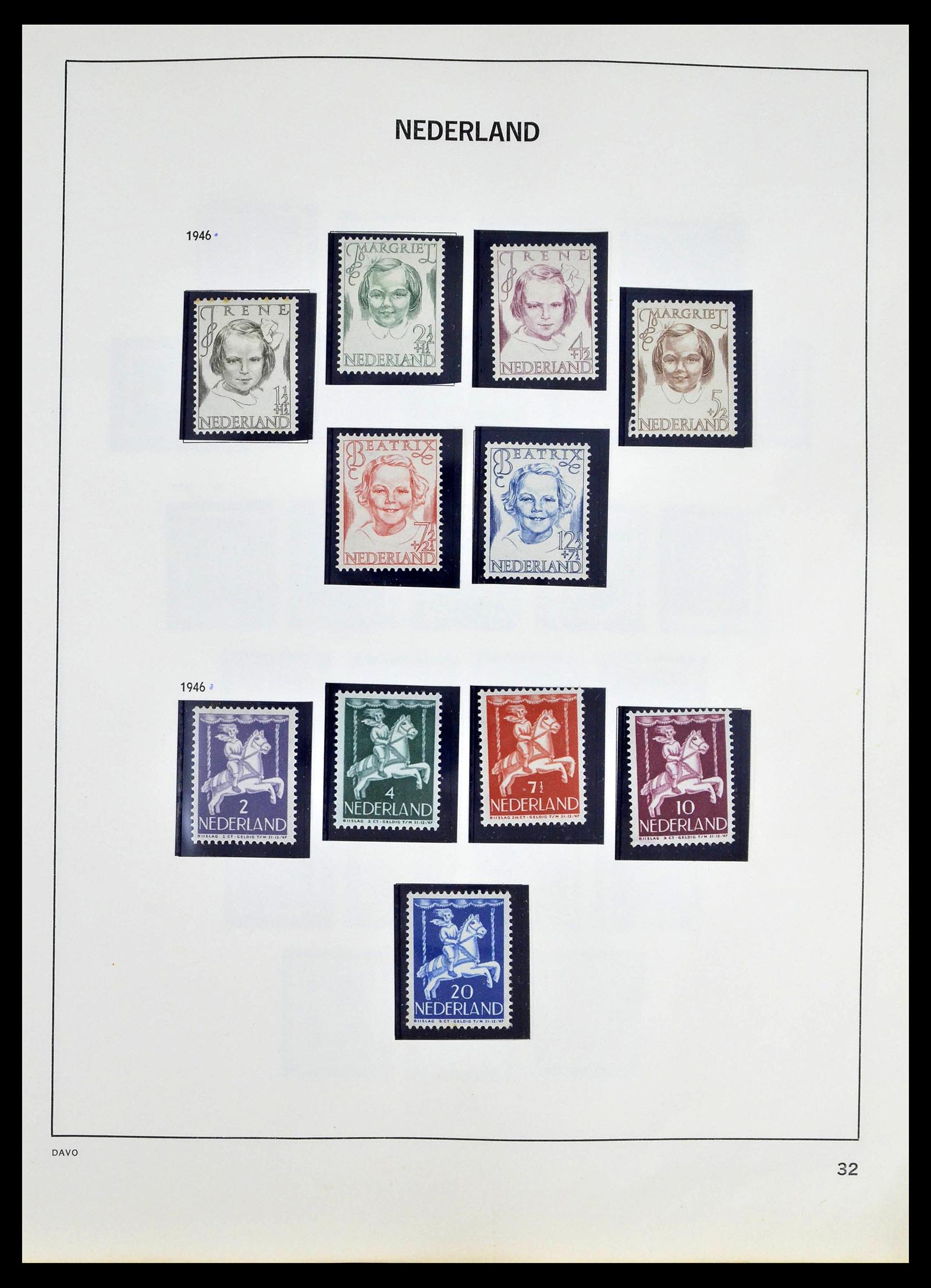 39318 0030 - Postzegelverzameling 39318 Nederland 1872-1977.