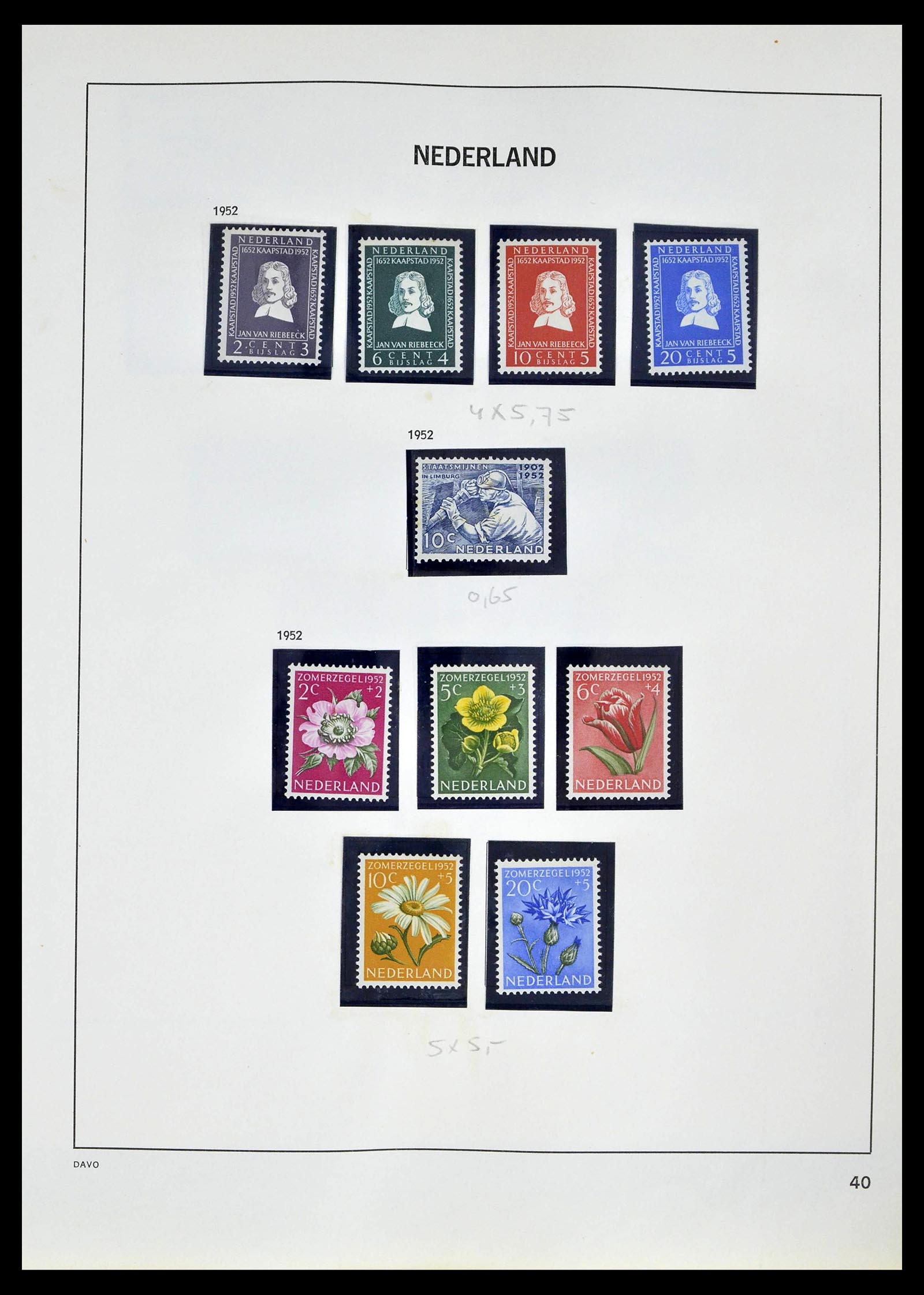 39318 0038 - Postzegelverzameling 39318 Nederland 1872-1977.