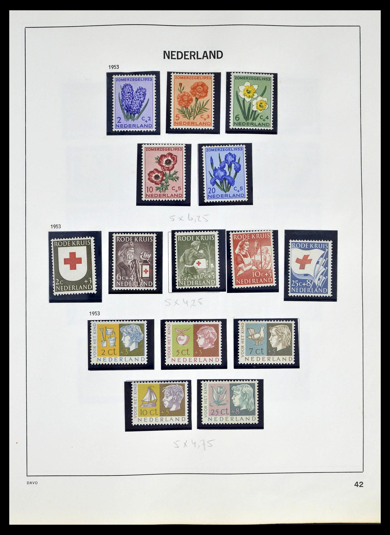 39318 0040 - Postzegelverzameling 39318 Nederland 1872-1977.