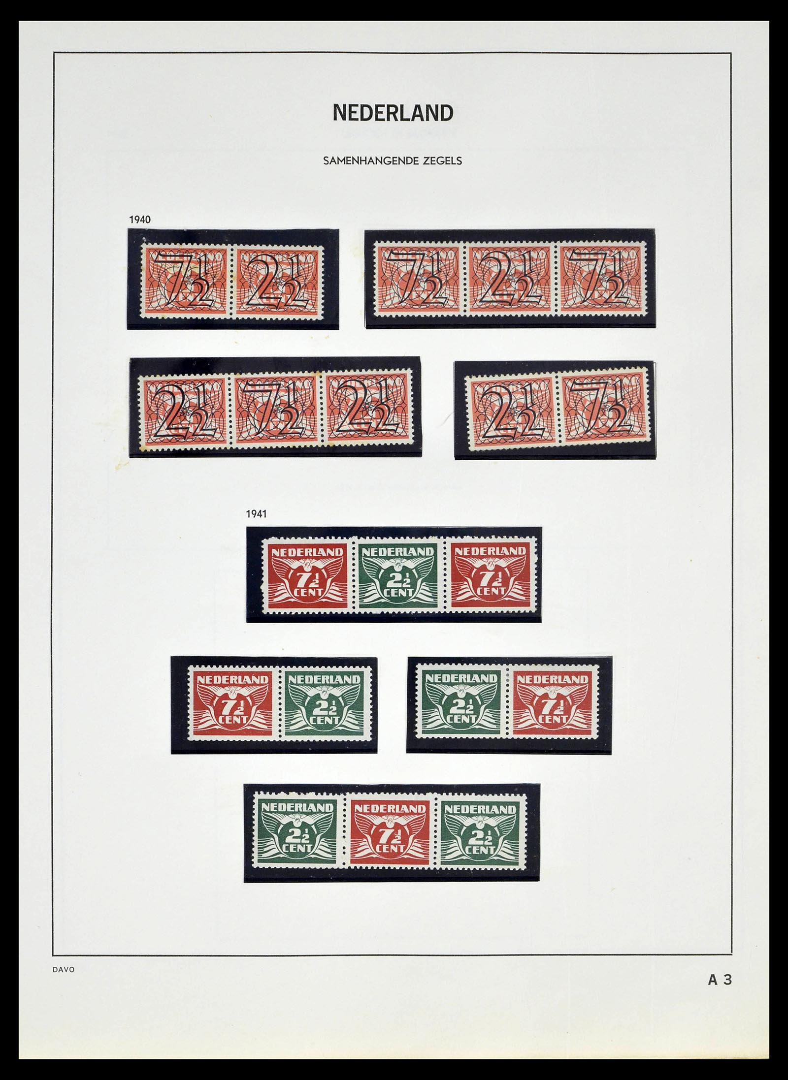 39318 0085 - Postzegelverzameling 39318 Nederland 1872-1977.