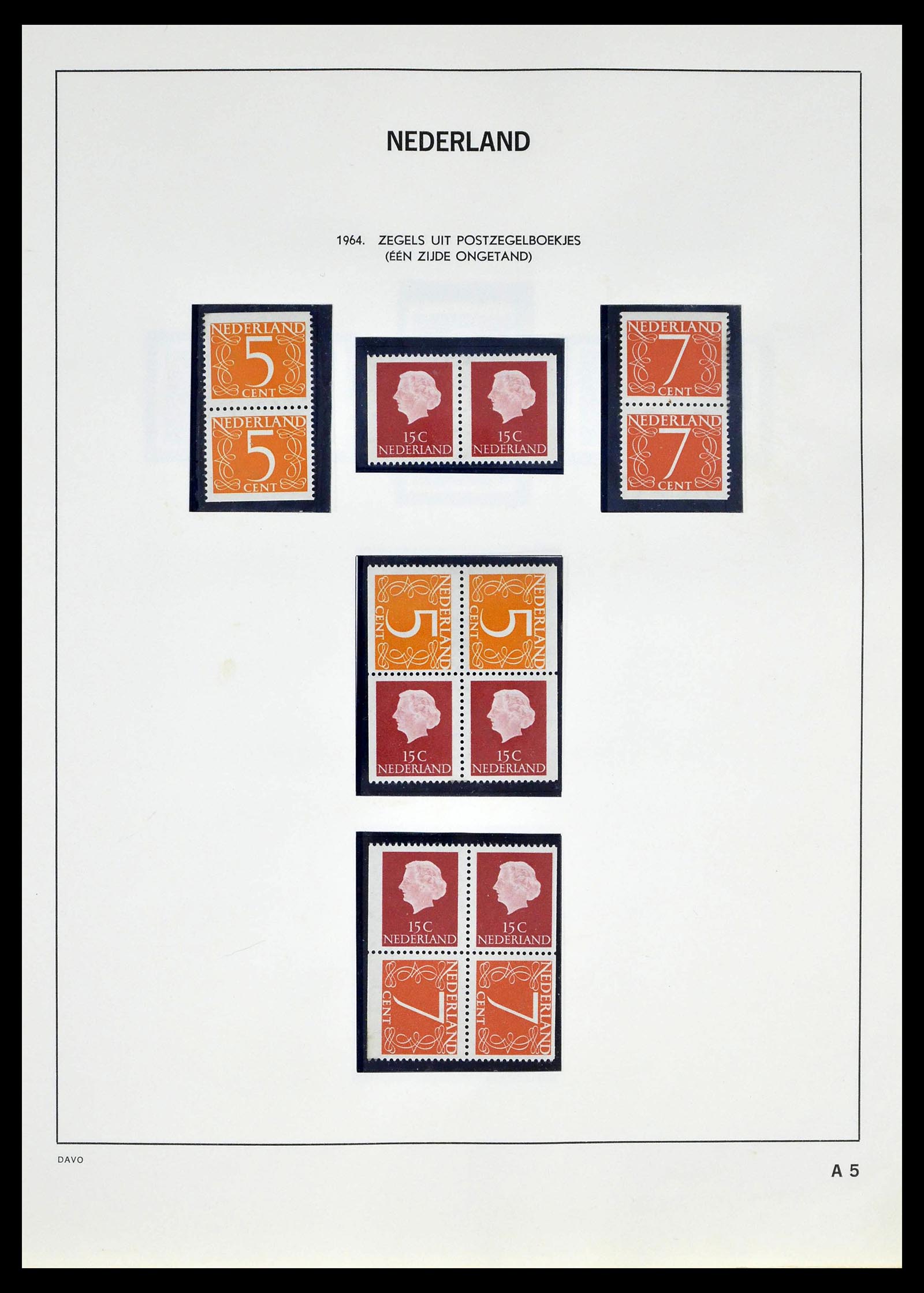 39318 0086 - Postzegelverzameling 39318 Nederland 1872-1977.
