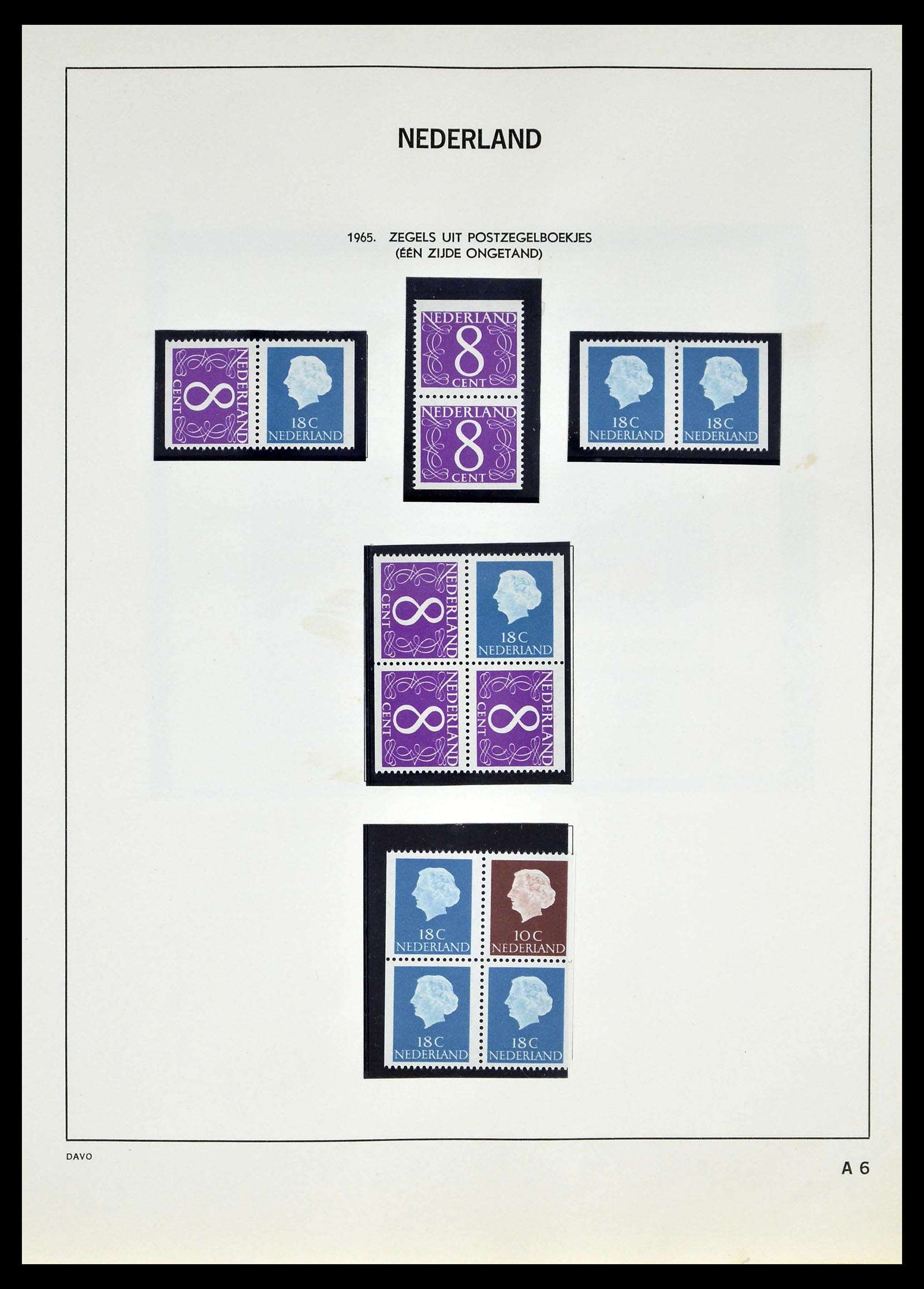 39318 0087 - Postzegelverzameling 39318 Nederland 1872-1977.