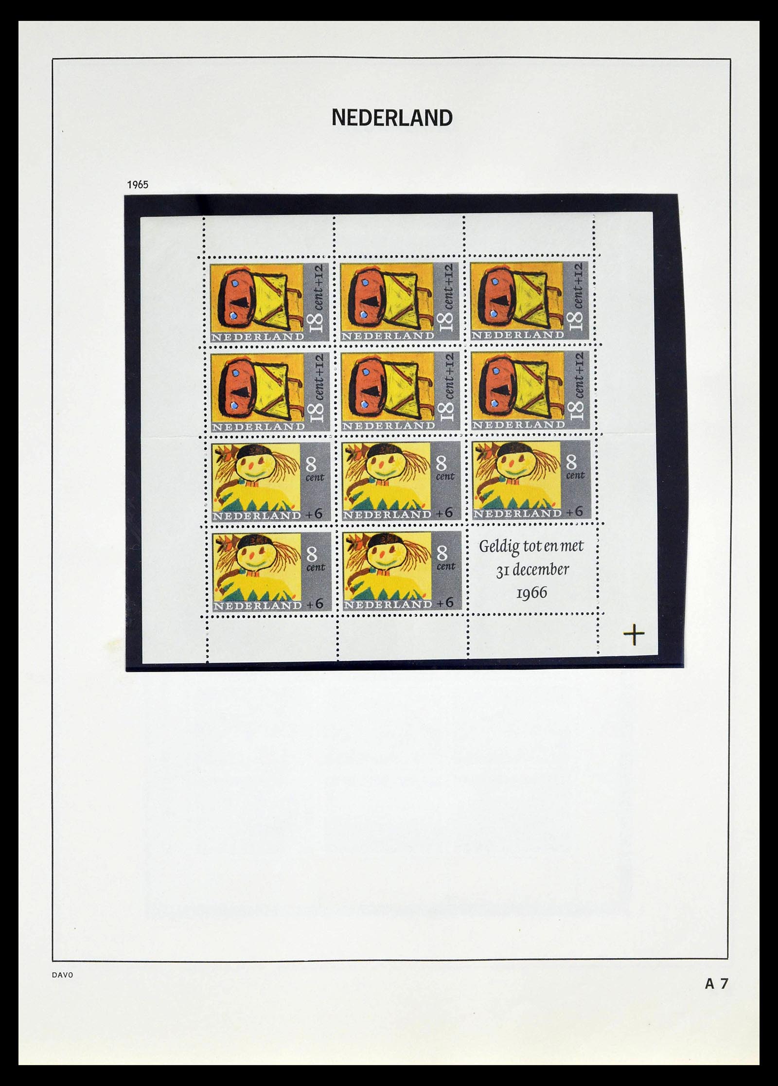 39318 0088 - Postzegelverzameling 39318 Nederland 1872-1977.