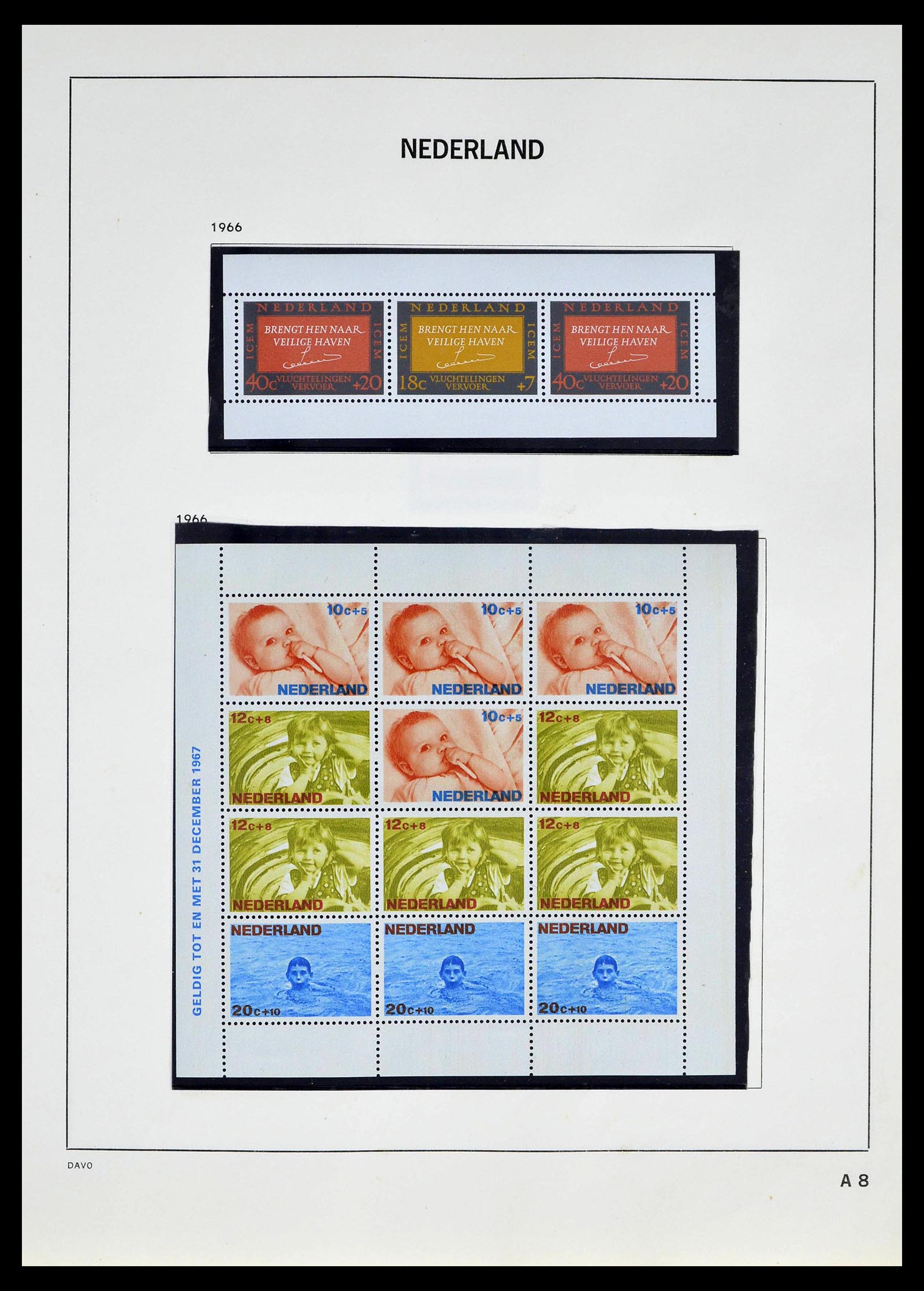 39318 0089 - Stamp collection 39318 Netherlands 1872-1977.